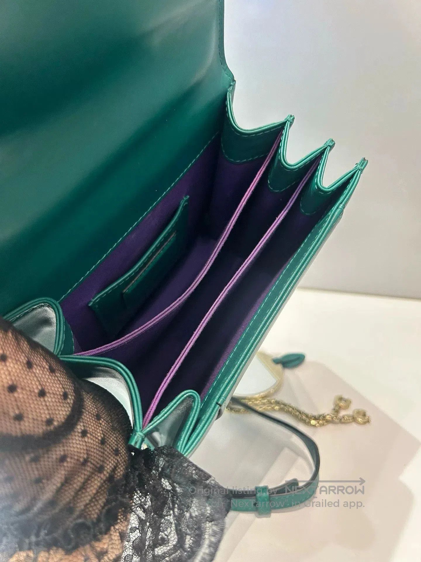 Bvlgari Bvlgari Small Green Snake Head Accordion Bag. Size ONE SIZE - 8 Thumbnail