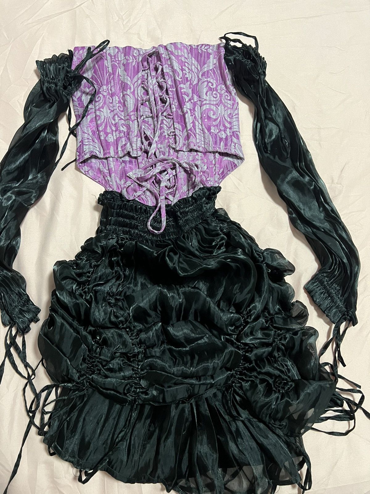 Other 💖 DREAMY ROMANCE CORSET TOP & PUFF-SLEEVE SET 🖤 Size M / US 6-8 / IT 42-44 - 2 Thumbnail
