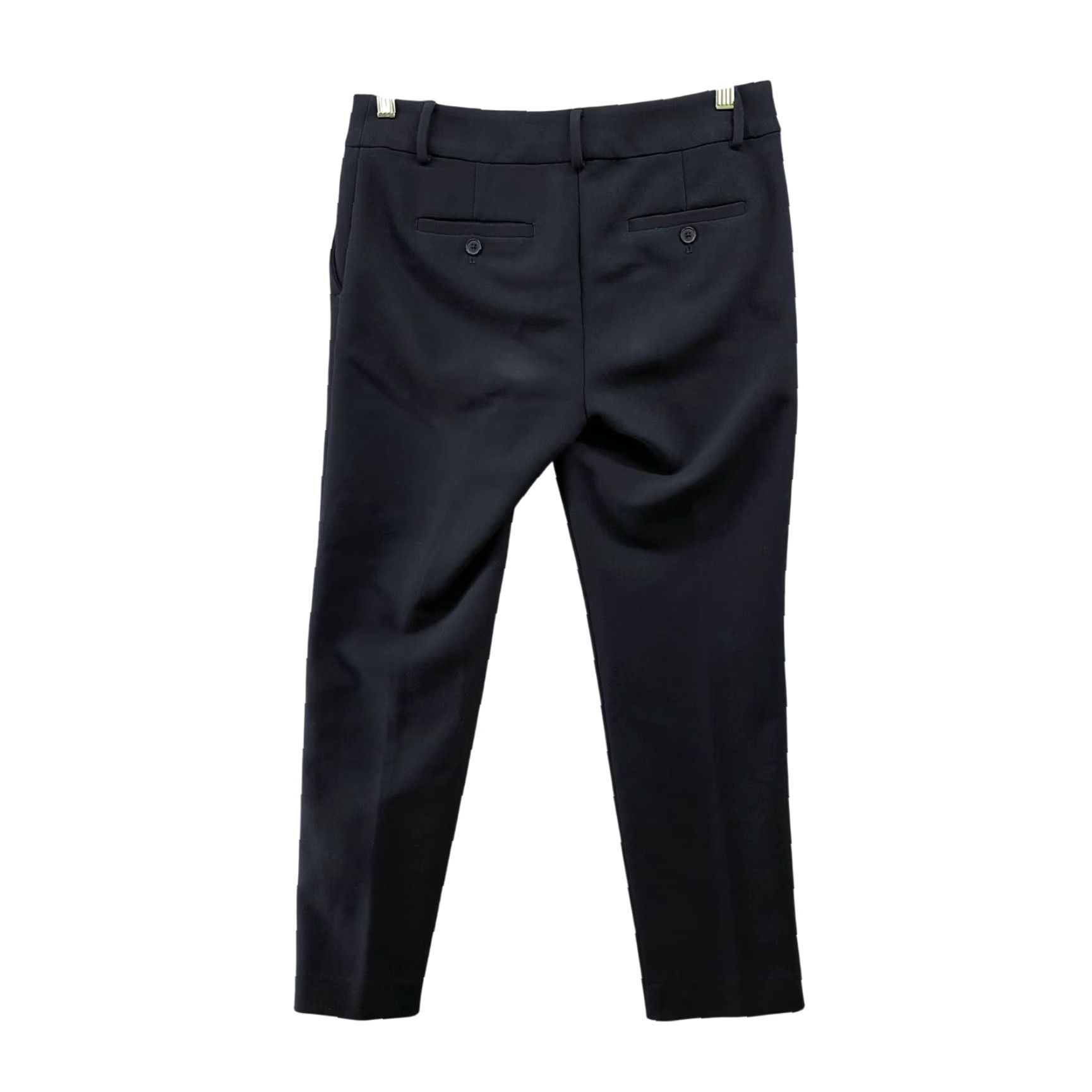 Loft Loft Slim Pencil Pant Womens Size 4 Navy Blue Dress Pant Ankle Mid Rise Size 27" / US 4 / IT 40 - 2 Thumbnail