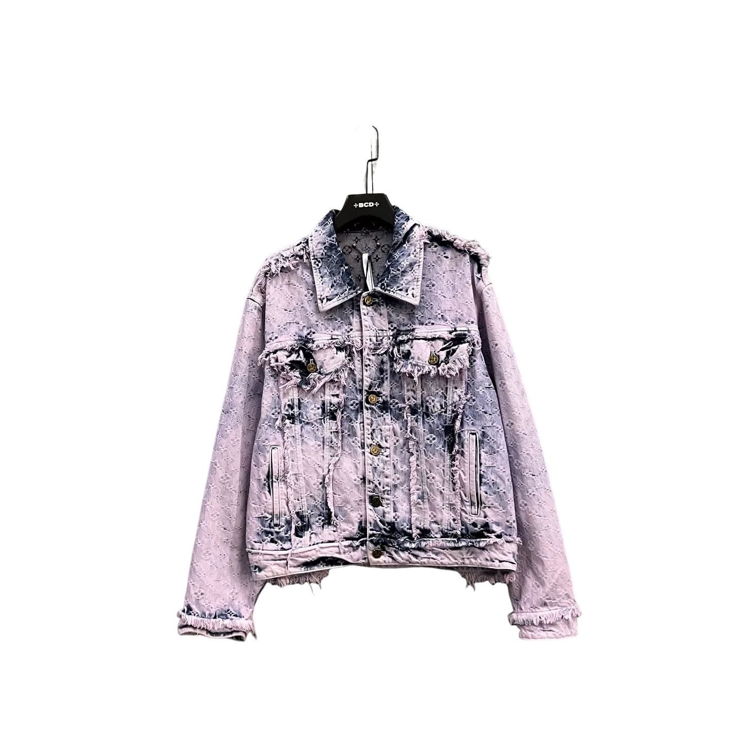 Louis Vuitton Louis Vuitton Monogram Distressed Denim Jacket 50 Size US M / EU 48-50 / 2 - 1 Thumbnail