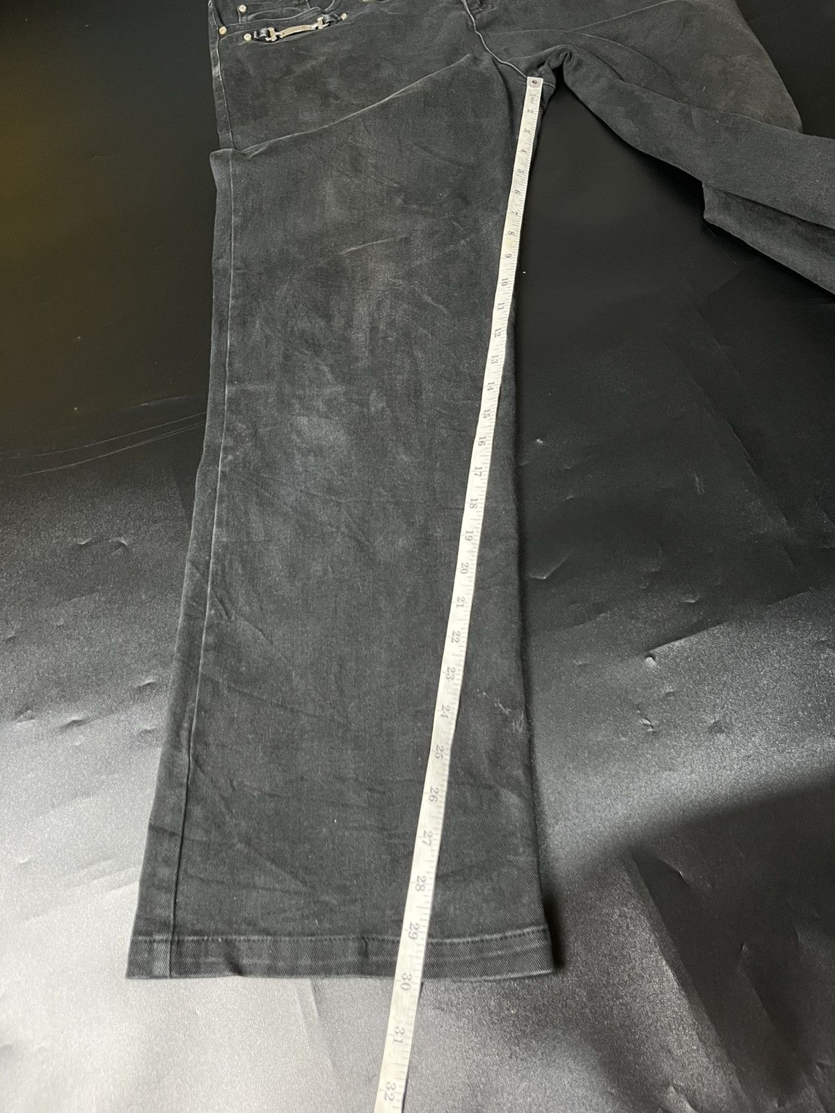 If Six Was Nine × Japanese Brand × Le Grande Bleu (L.G.B.) Japanese XFRM chains Jeans Size US 32 / EU 48 - 19 Thumbnail