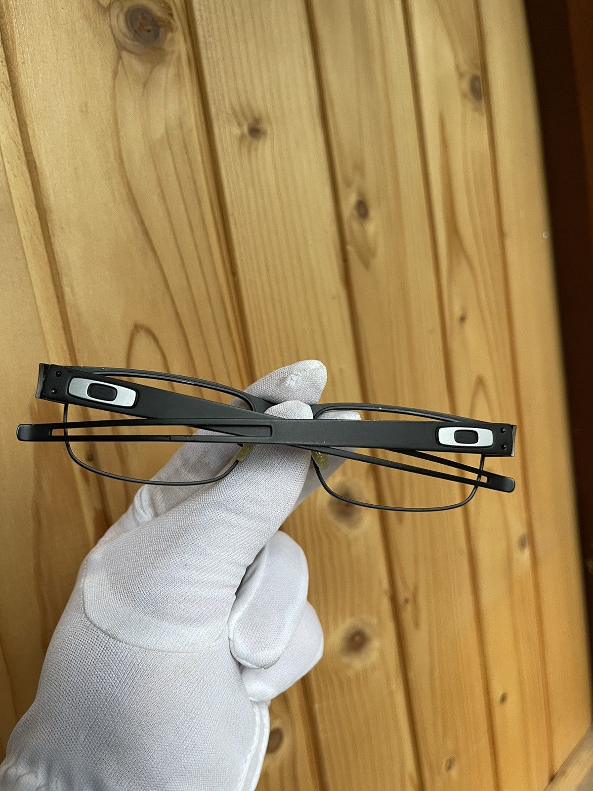 Oakley × Vintage Oakley Metal Plate OX5038-0153 Matte Black glasses Size ONE SIZE - 3 Thumbnail