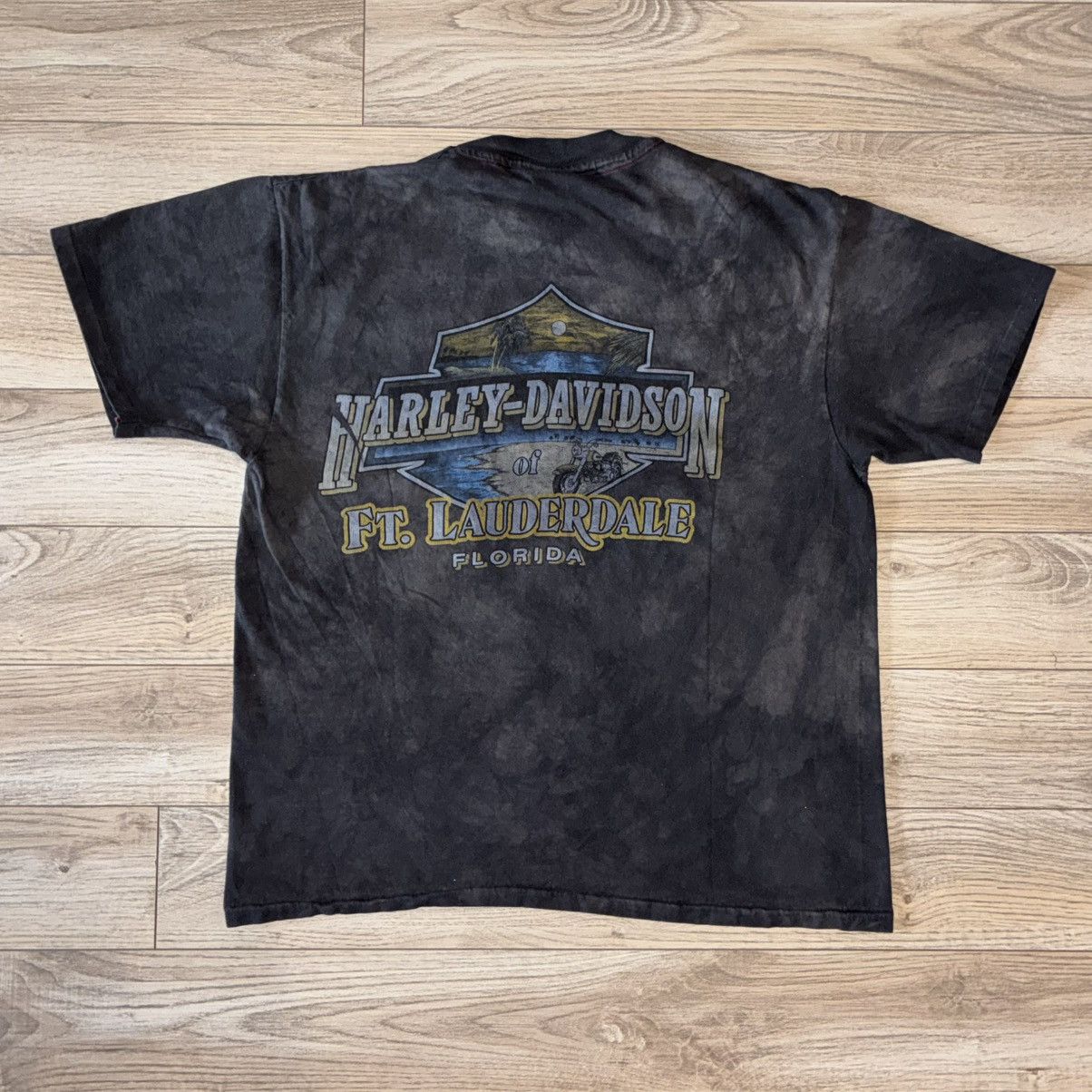 Harley Davidson 90s Harley Davidson faded tee Size US L / EU 52-54 / 3 - 4 Thumbnail