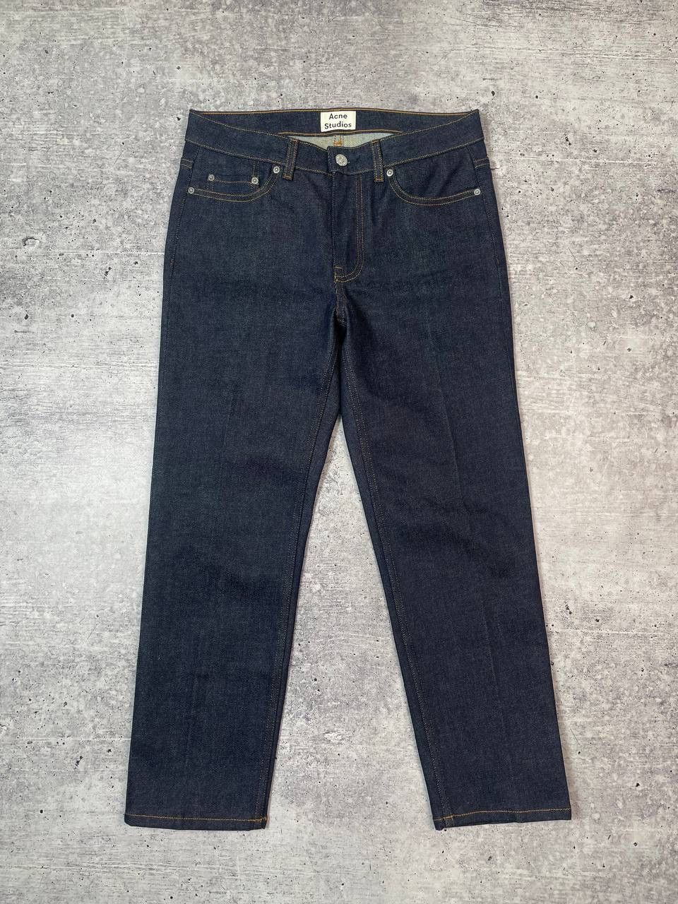 Acne Studios Vintage Acne Studios Raw Denim Indigo Dark Jeans Y2K Size 27" / US 4 / IT 40 - 1 Thumbnail