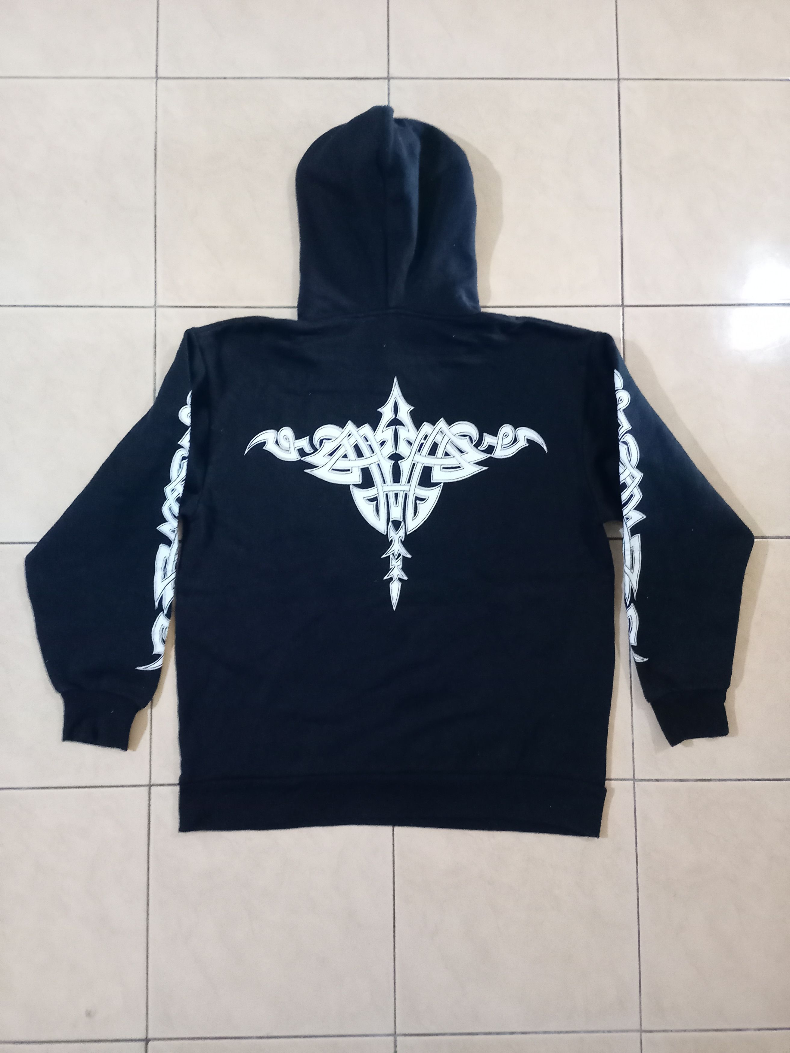 Hall Of Fame × Tribal Streetwear × Vintage TRIBAL TATTOES HOODIE Size US L / EU 52-54 / 3 - 2 Thumbnail