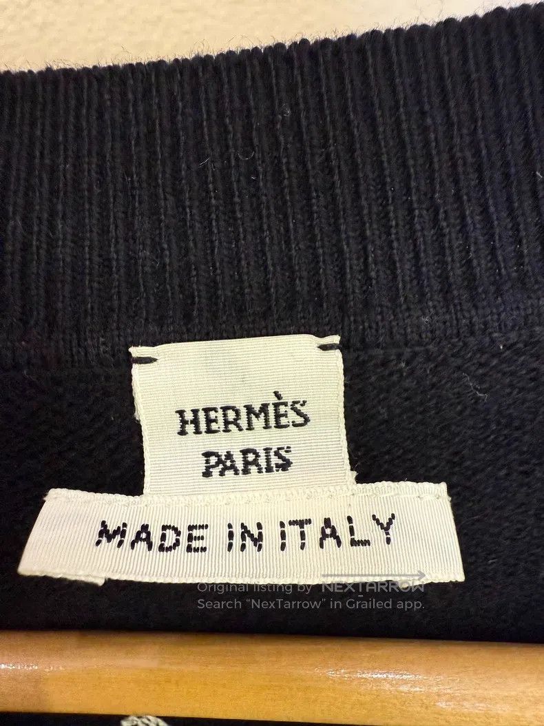 Hermes Hermes Black Cashmere Sleeveless Crewneck Top Size XS / US 0-2 / IT 36-38 - 4 Thumbnail