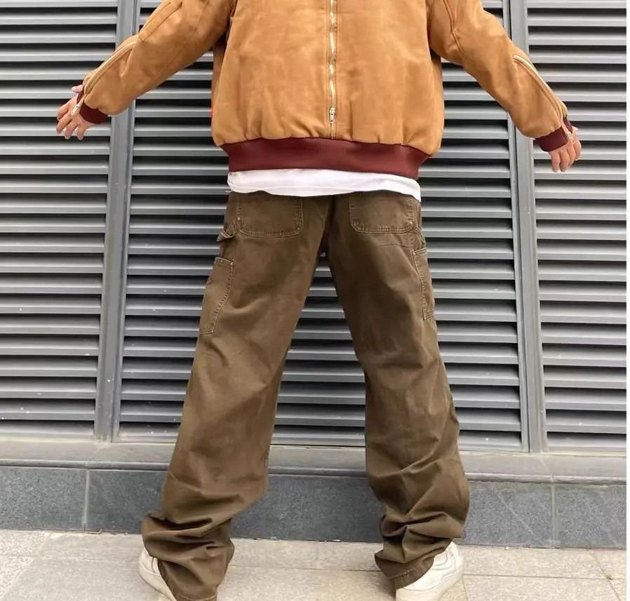 Japanese Brand × Jean Street Hip Hop Vintage Loose Casual Pants Size US 32 / EU 48 - 2 Thumbnail