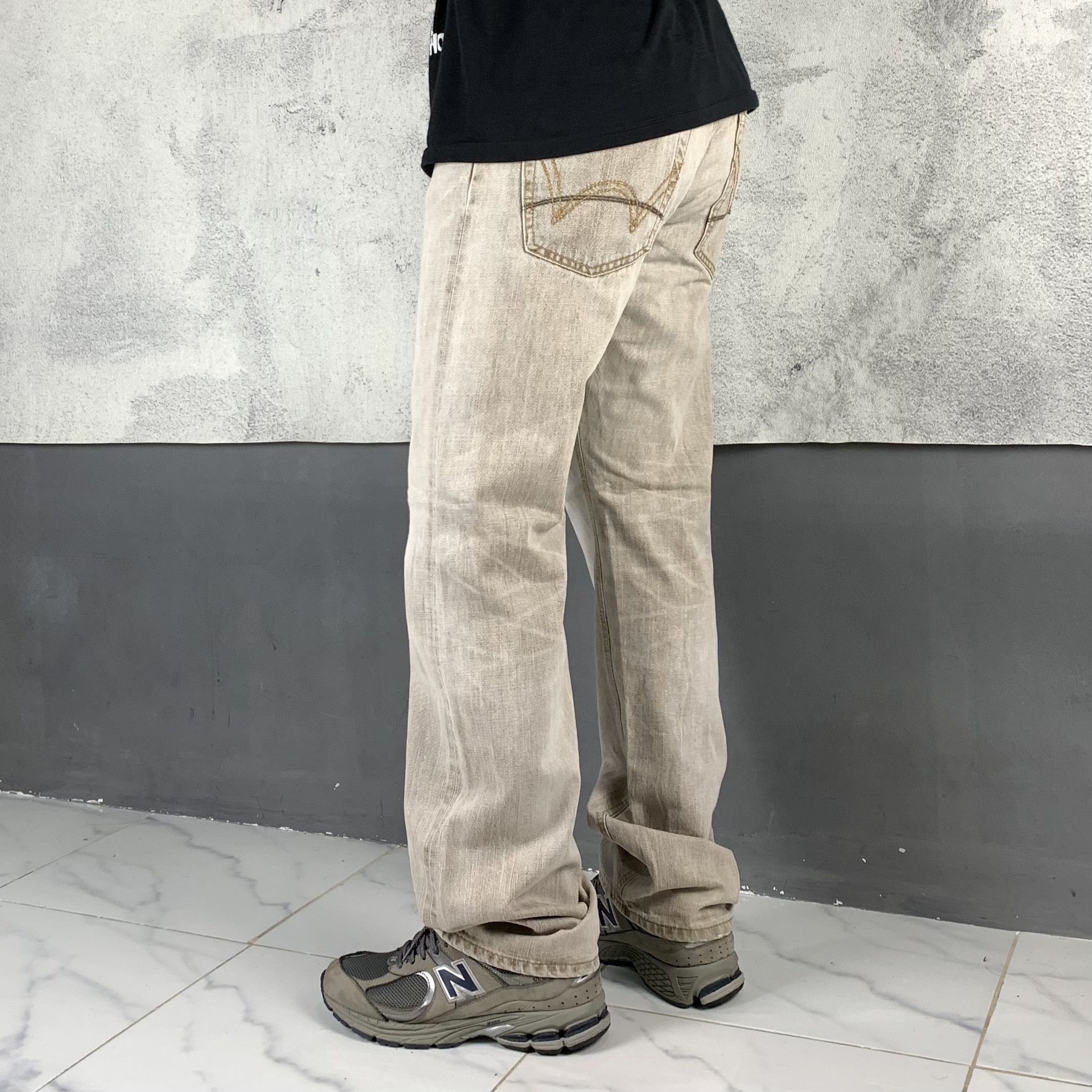 Edwin Vintage Edwin 505V Redline Selvedge Jeans Size US 33 - 3 Thumbnail