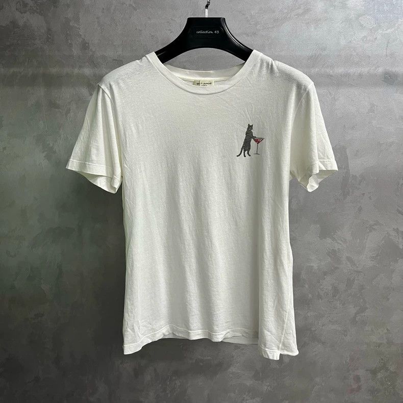 Saint Laurent Paris Saint laurent paris Round neck pullover short sleeves 2506 Size US XS / EU 42 / 0 - 1 Thumbnail