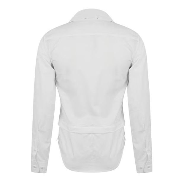 C.P. Company o1y1224 Solid Color Shirt in White Size US S / EU 44-46 / 1 - 2 Thumbnail