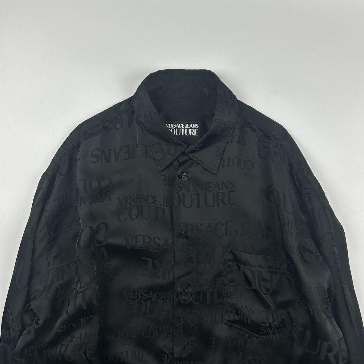 Versace Jeans Couture Versace Couture Silk AOP Shirt Size US XL / EU 56 / 4 - 2 Thumbnail