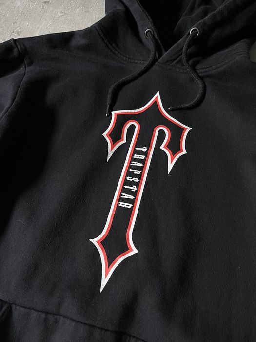 Vintage Vintage Trapstar London black hoodie big logo Grailed