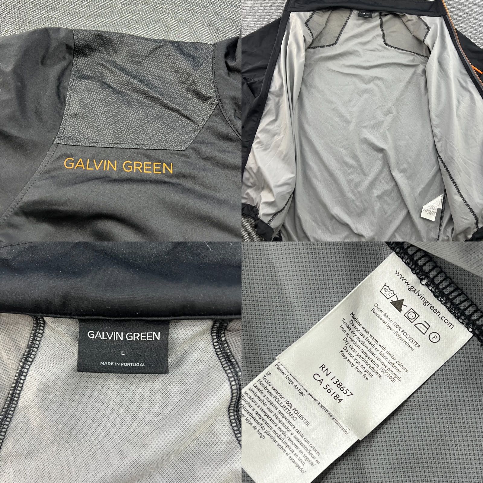Galvin Green VINTAGE Galvin Green Lance Interface 1 IFC-1 Mens Jacket Windproof Black Large Windbreaker Shirt Size US L / EU 52-54 / 3 - 8 Thumbnail