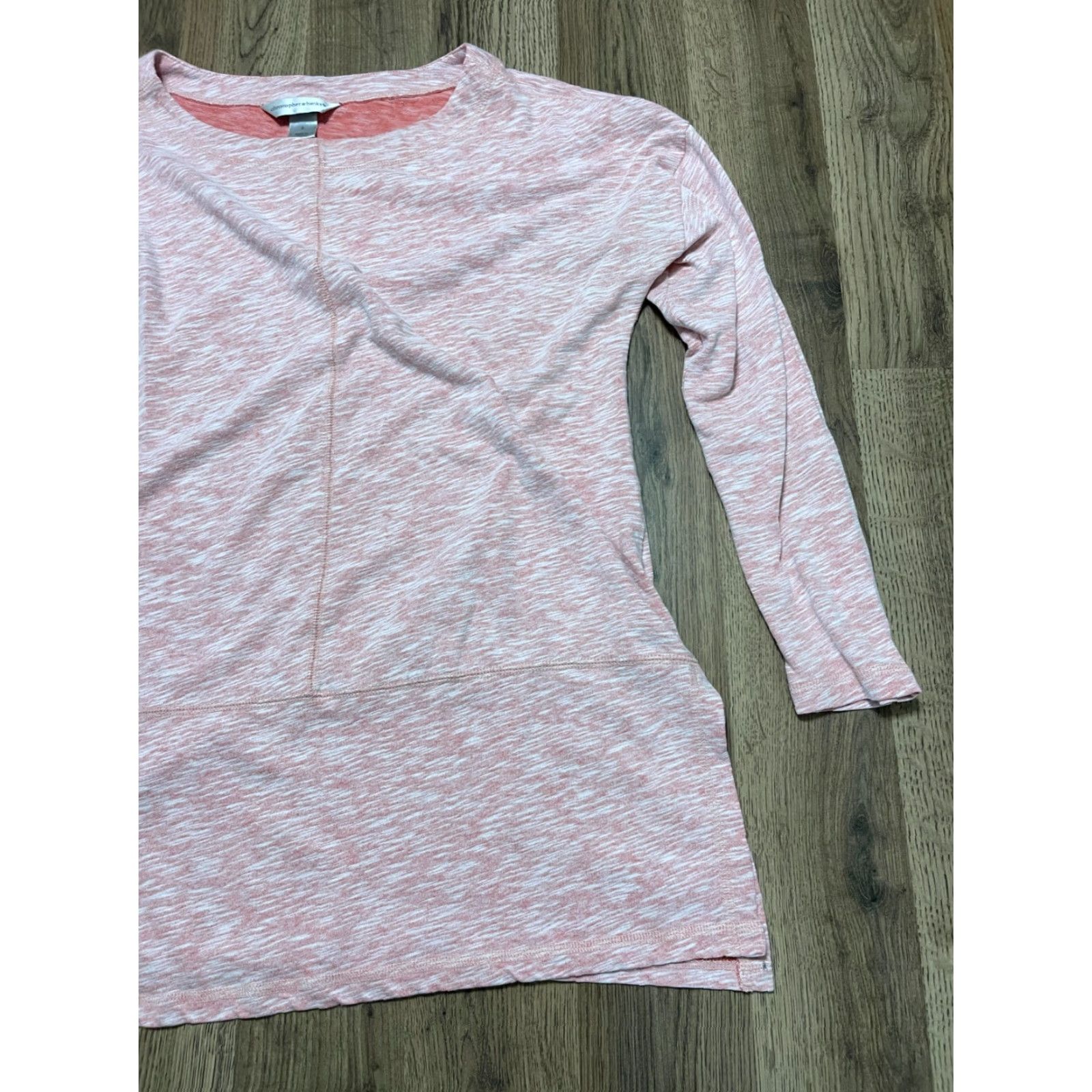 Vintage Christopher & Banks Shirt Women S Pink Long Sleeve Pullover Casual Regular Size S / US 4 / IT 40 - 4 Thumbnail