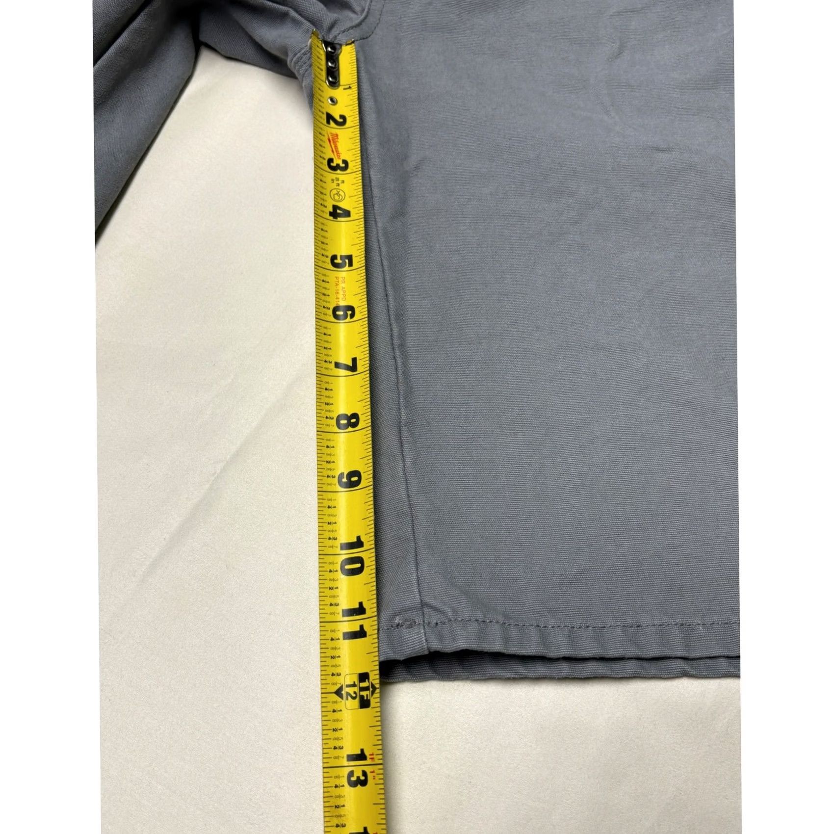 Vintage Roebuck & Co. Men's Gray Cotton Canvas Carpenter Shorts Size 30 Size US 30 / EU 46 - 8 Thumbnail