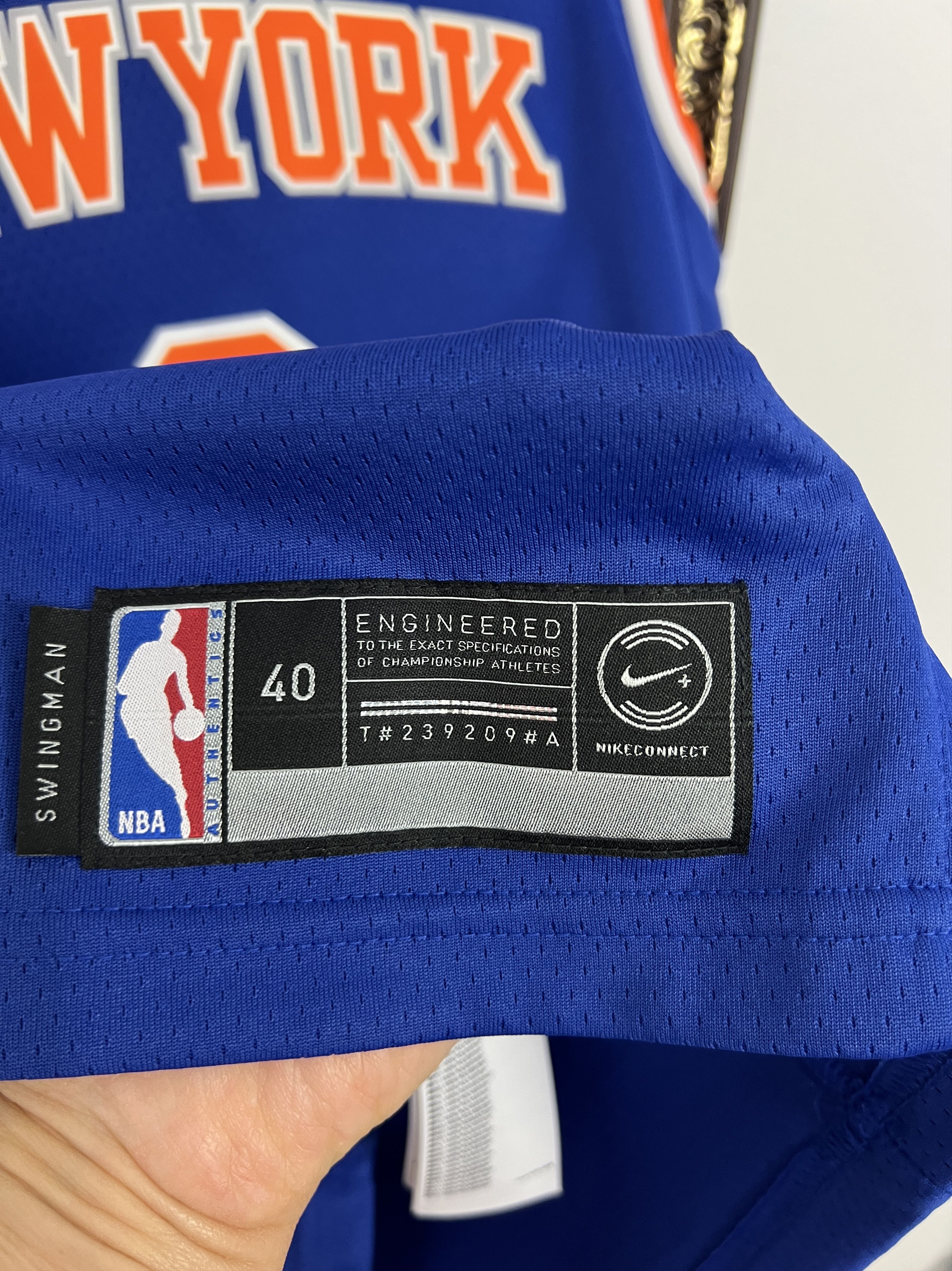 Nike New York Knicks NBA Jersey #6 Porzingis Shirt Trikot Rare Size US S / EU 44-46 / 1 - 4 Thumbnail