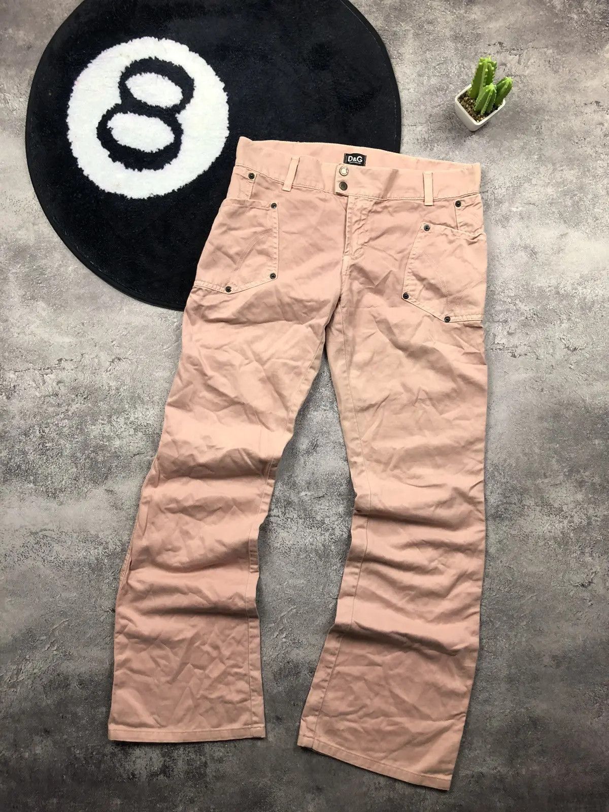 DOLCE&GABBANA Vintage Pink Streetwear Avantgarde Hype Y2k