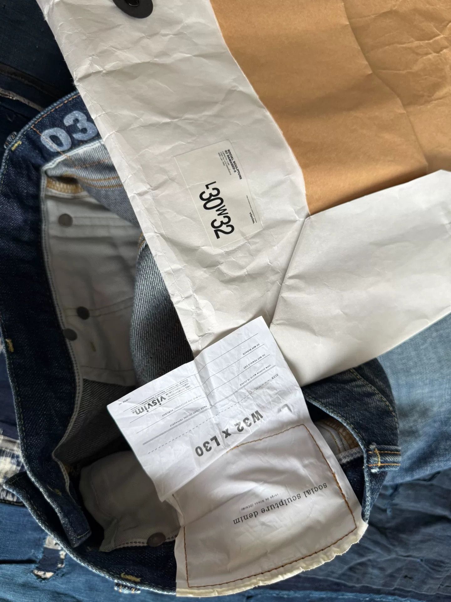 Visvim VISVIM 21AW SOCIAL SCULPTURE 03 Jeans Size US 26 / EU 42 - 9 Thumbnail