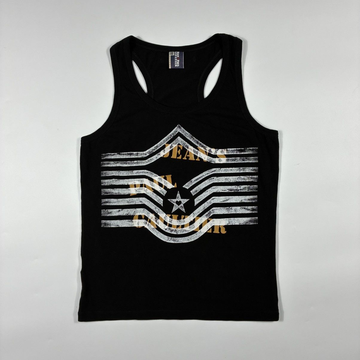 Jean Paul Gaultier Vintage Archive Jean Paul Gaultier Military Tank Top Size XL / US 12-14 / IT 48-50 - 1 Thumbnail