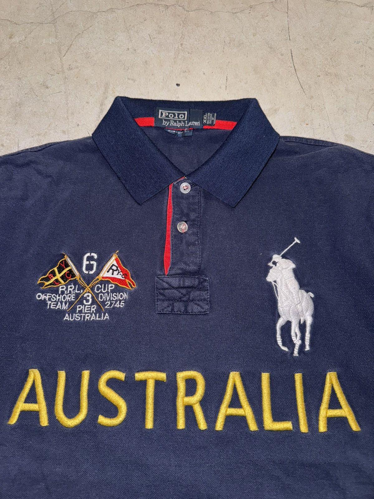 vintage 90s 00s Y2K EUC Polo Ralph Lauren Custom Fit Big