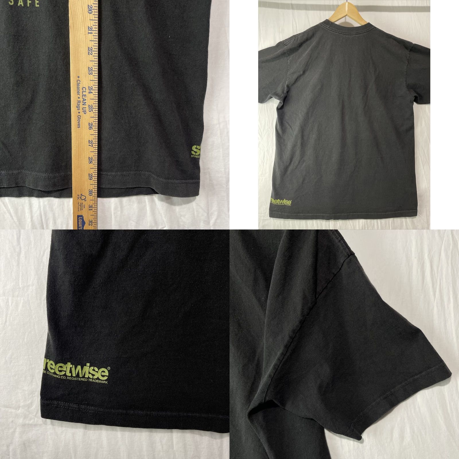 Vintage Streetwise Shirt Mens XL Black Streetwear T-Shirt Logo City Graphic Print Crew Neck Short Sleeve Adults Medium? Size US XL / EU 56 / 4 - 9 Thumbnail
