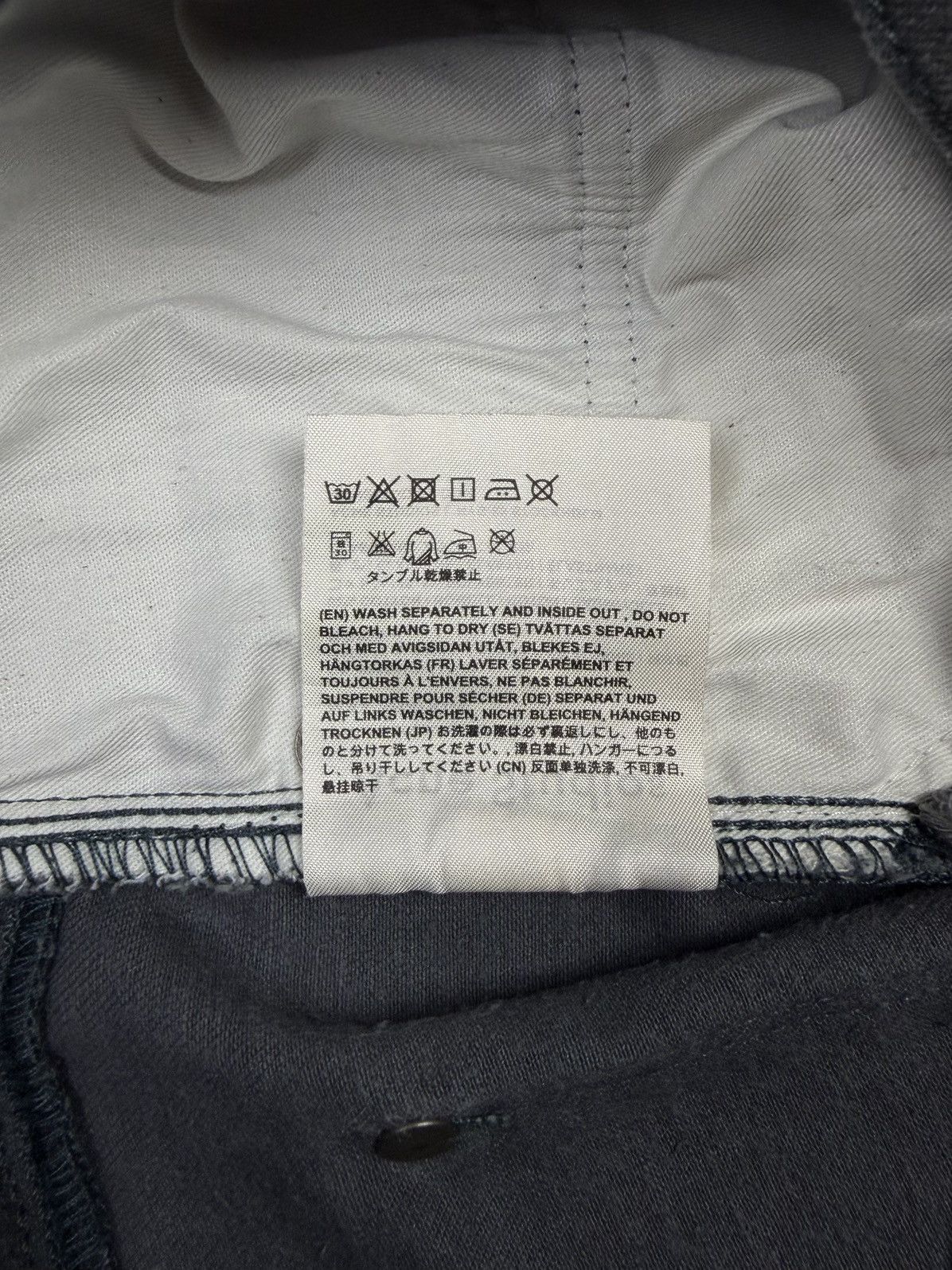 Acne Studios Acne Studios Vintage Stretch Jeans Gray Denim Slim Pants Size US 34 / EU 50 - 16 Thumbnail
