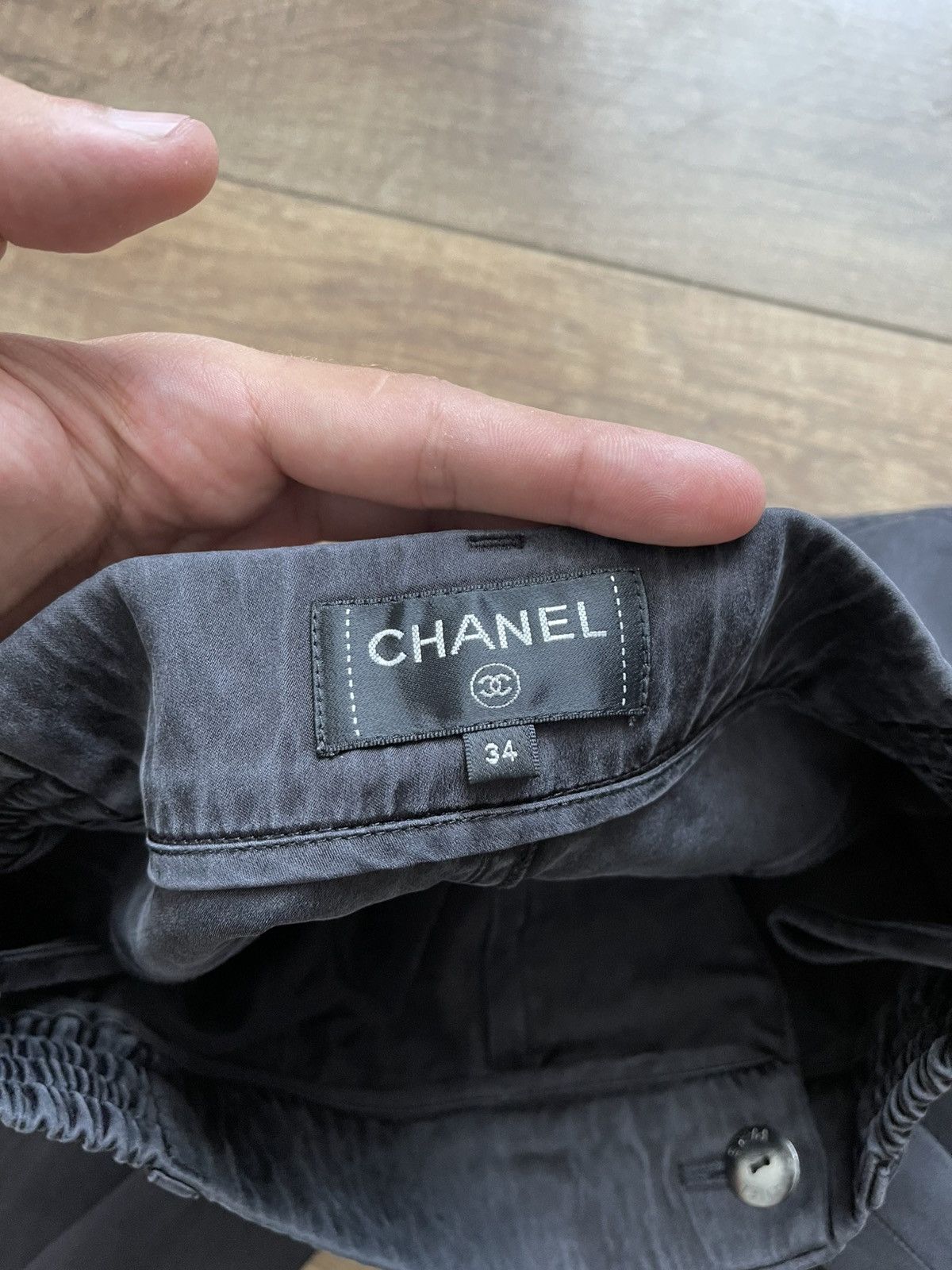 Chanel Chanel Women’s Silk Trousers Pants Size 25" / US 0 / IT 36 - 10 Thumbnail