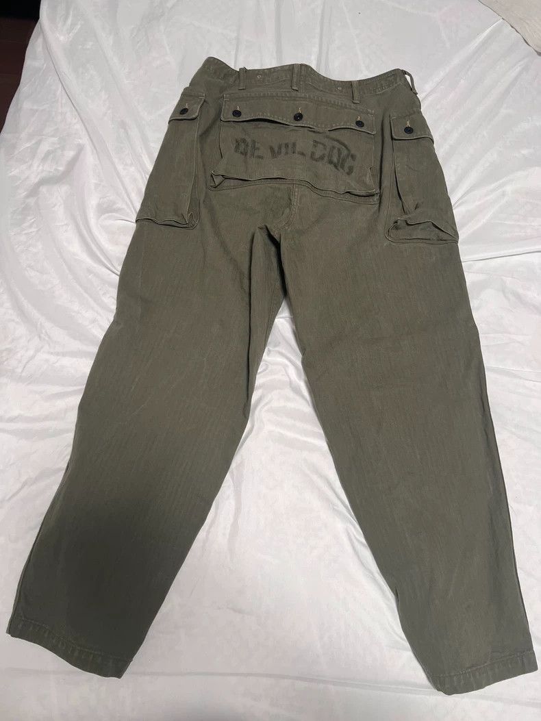 パンツ atlast&co militarytrousers atlast&coアットラストwork trousers トラウザーズパンツ - メルカリ