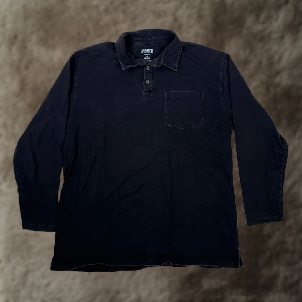 Duluth Trading Company Duluth Trading Co Longtail T Polo Shirt Mens XL Black Long Sleeve Pocket Work Shirt Size US XL / EU 56 / 4 - 1 Thumbnail