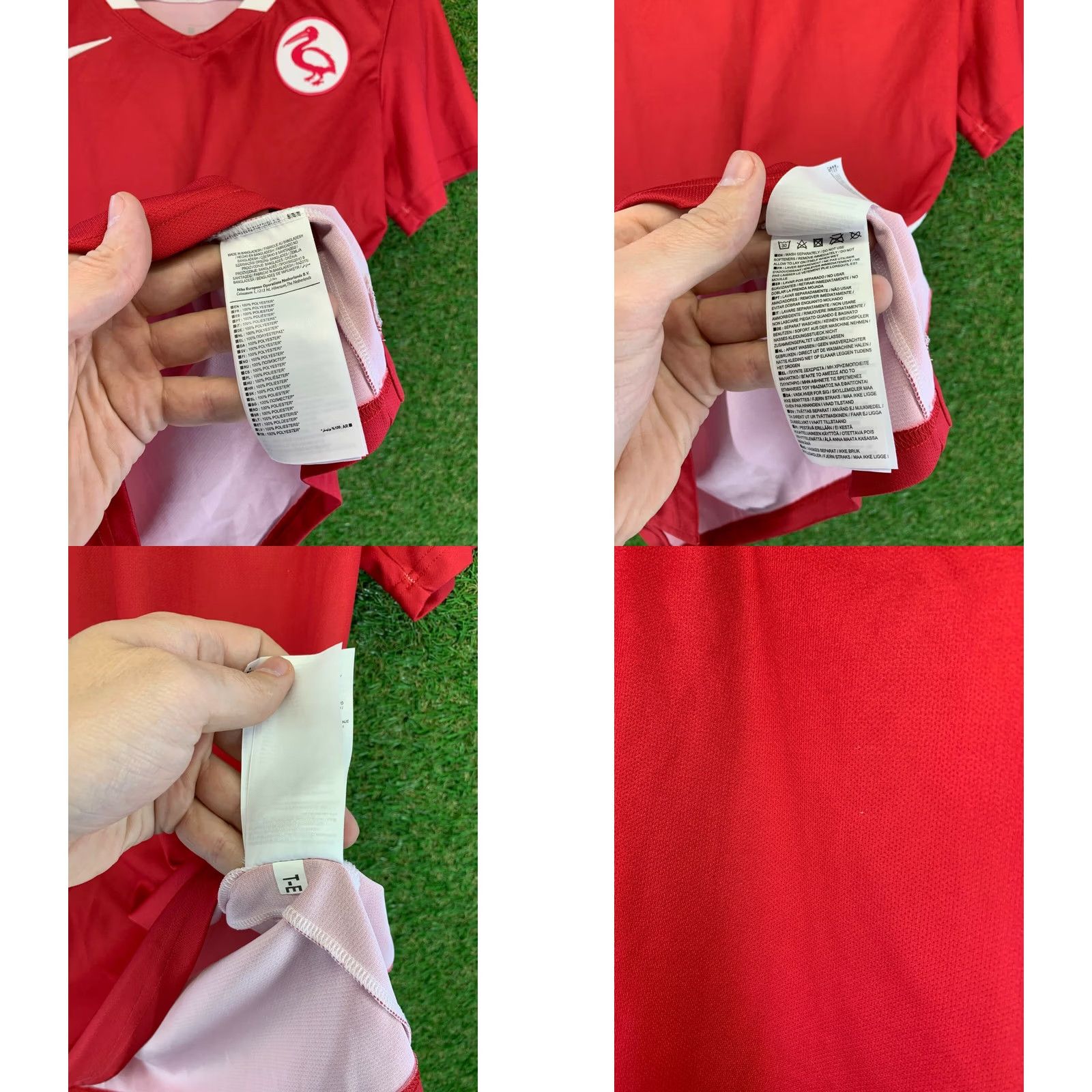 Nike NIKE Dri-FIT WOMEN SHIRT T-SHIRT JERSEY SIZE M Red and White Football Soccer Template Casual Size M / US 6-8 / IT 42-44 - 8 Thumbnail