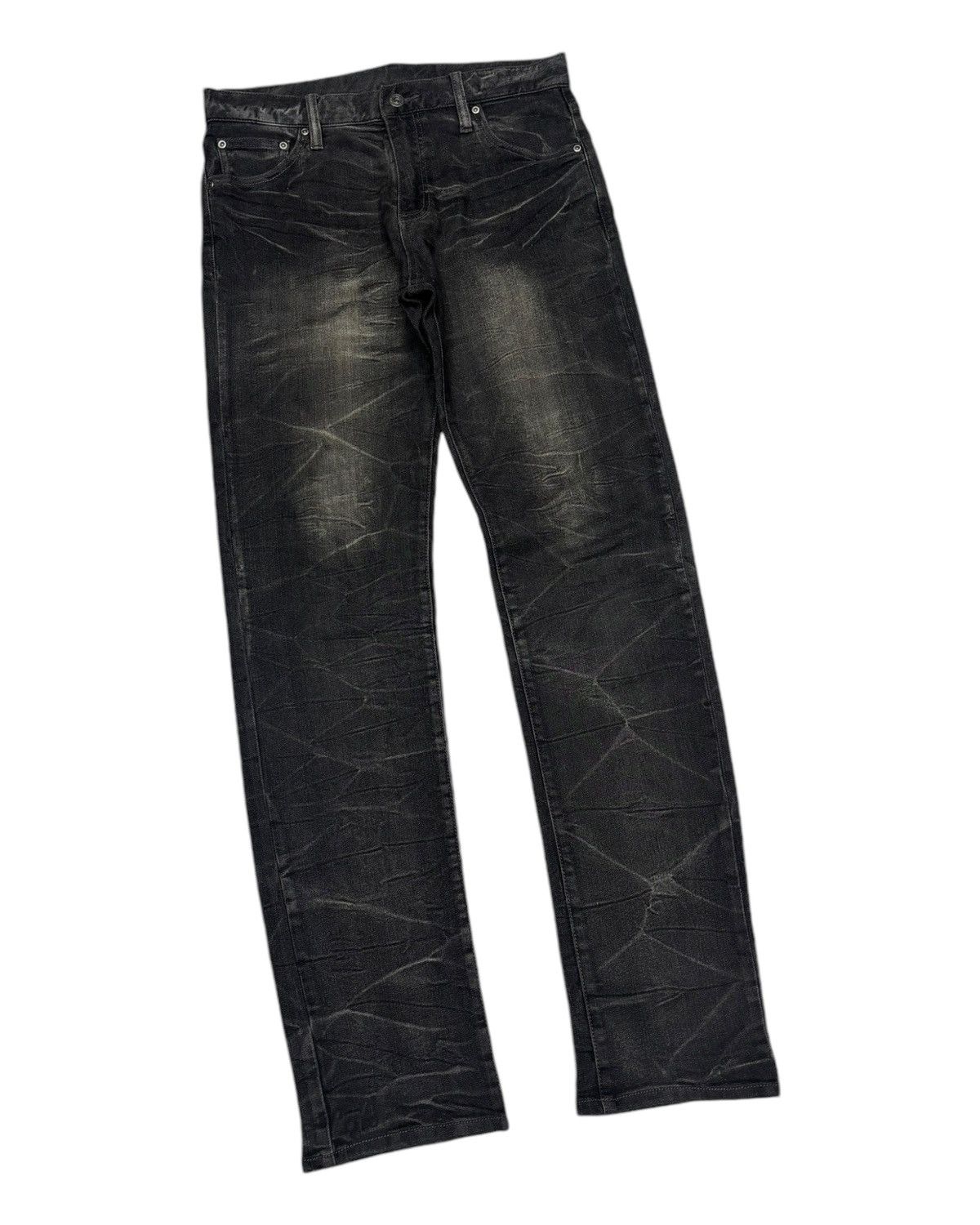 In The Attic 🔥IN THE ATTIC CLAWMARK PUNK DENIM JEANS Size US 30 / EU 46 - 3 Thumbnail