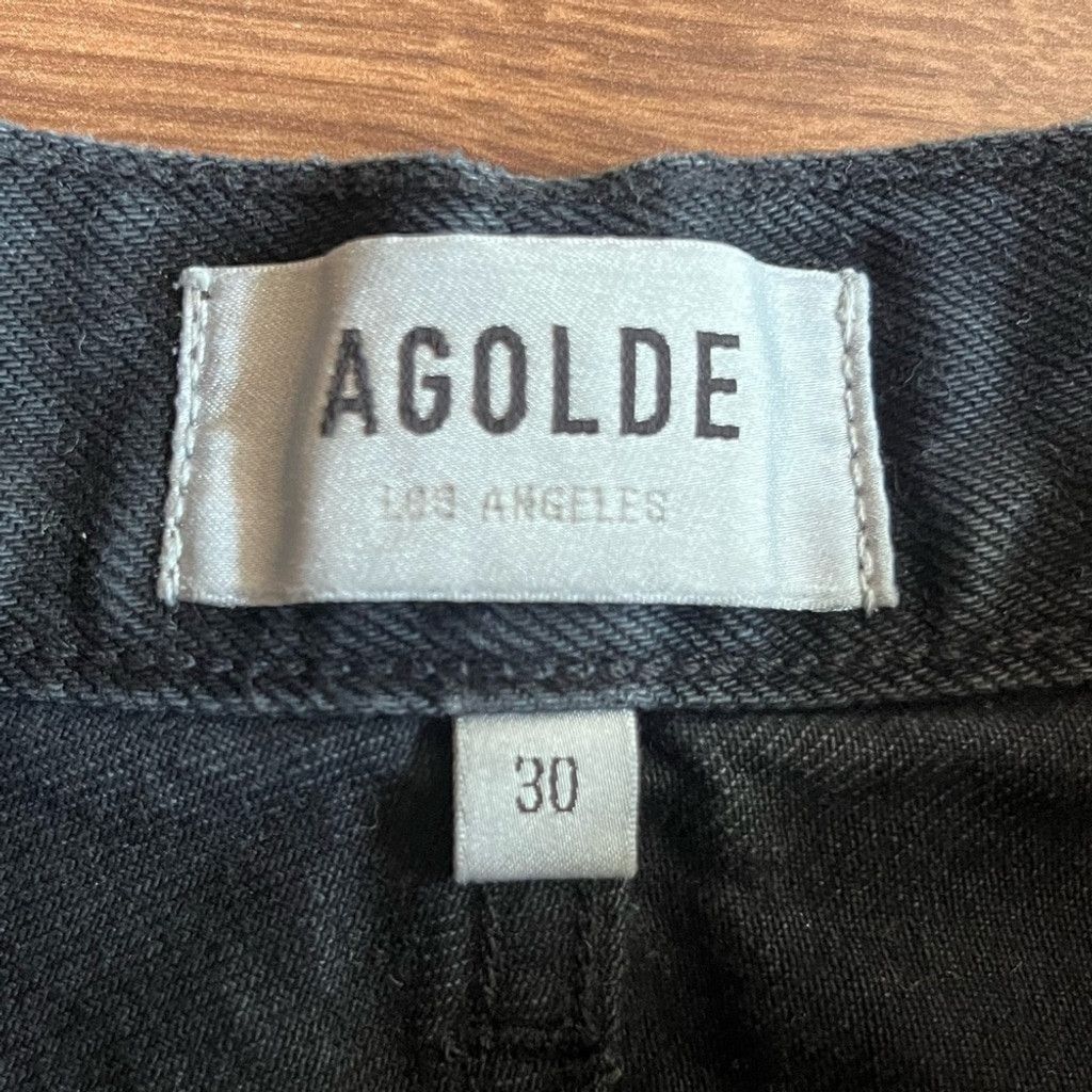 Agolde 🖤 AGOLDE Black Bermuda Denim Shorts – Y2K 90s Vibes 🖤 Size 42" / US 20 - 5 Thumbnail
