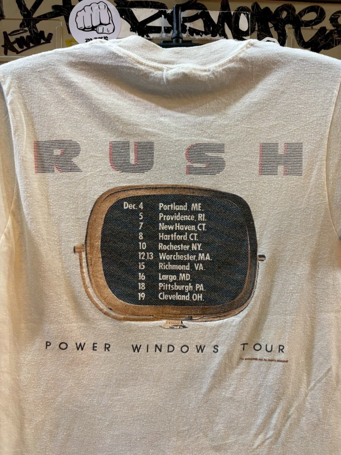 Band Tees Vintage RUSH 1985’s vintage tee Size US S / EU 44-46 / 1 - 6 Thumbnail