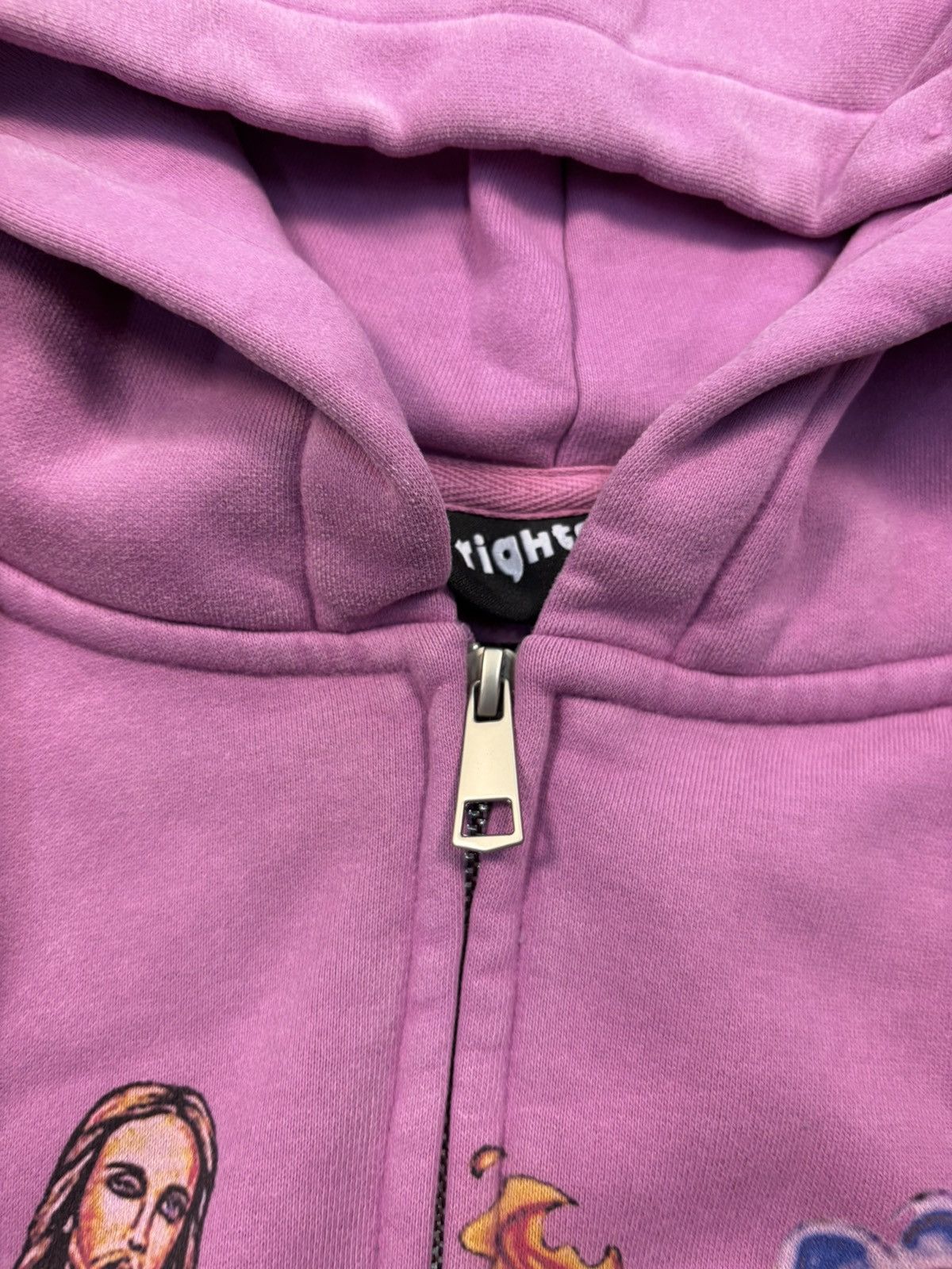 Other Righteous Risen King Zip Up Hoodie, Purple Size US XL / EU 56 / 4 - 7 Thumbnail