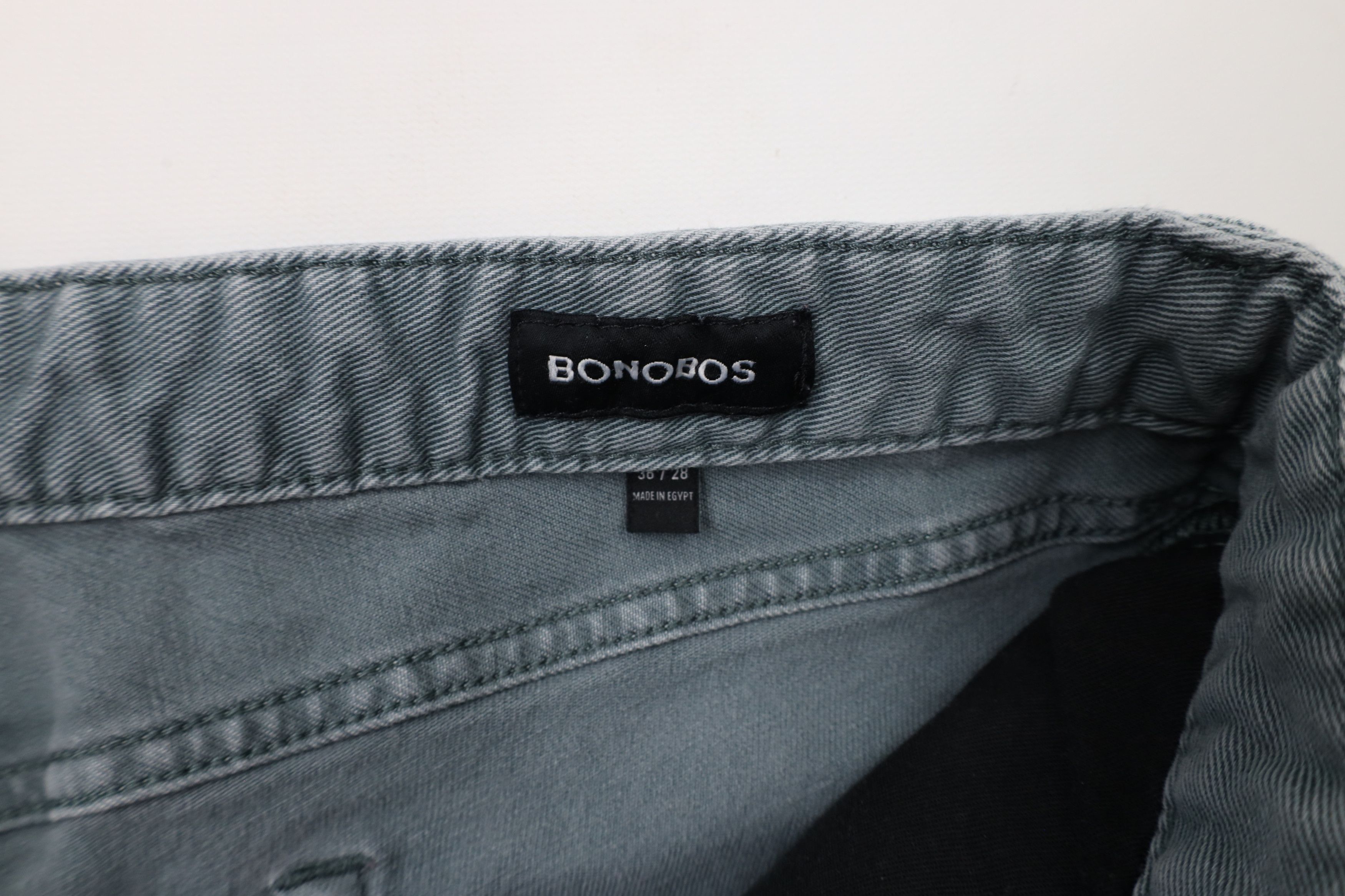 Bonobos × Vintage Bonobos Distressed Faded Slim Fit Stretch Denim Jeans Pants Size US 36 / EU 52 - 7 Thumbnail