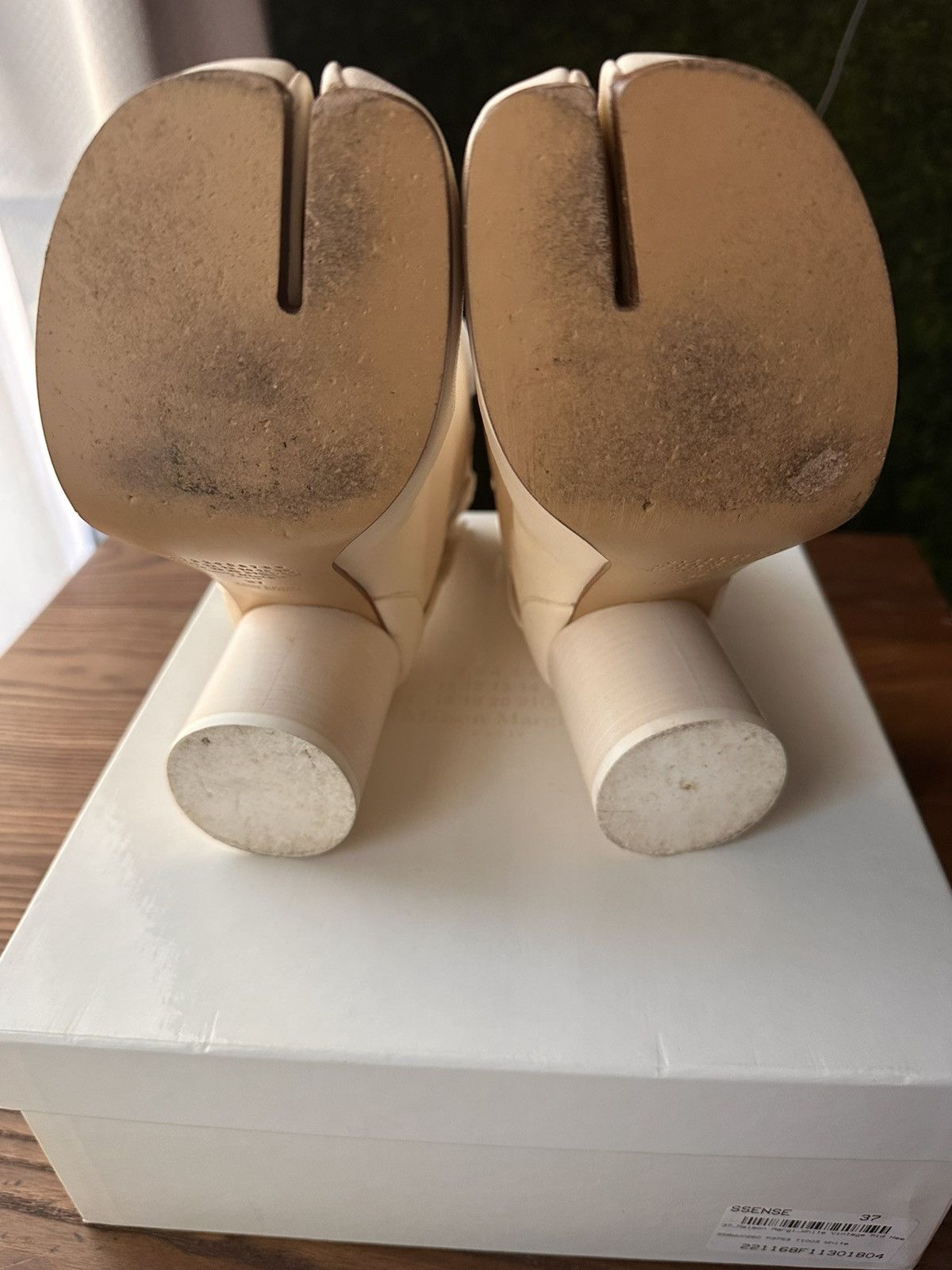 Maison Margiela Maison Margiela Mid Heel Tabi Size US 7 / IT 37 - 4 Thumbnail