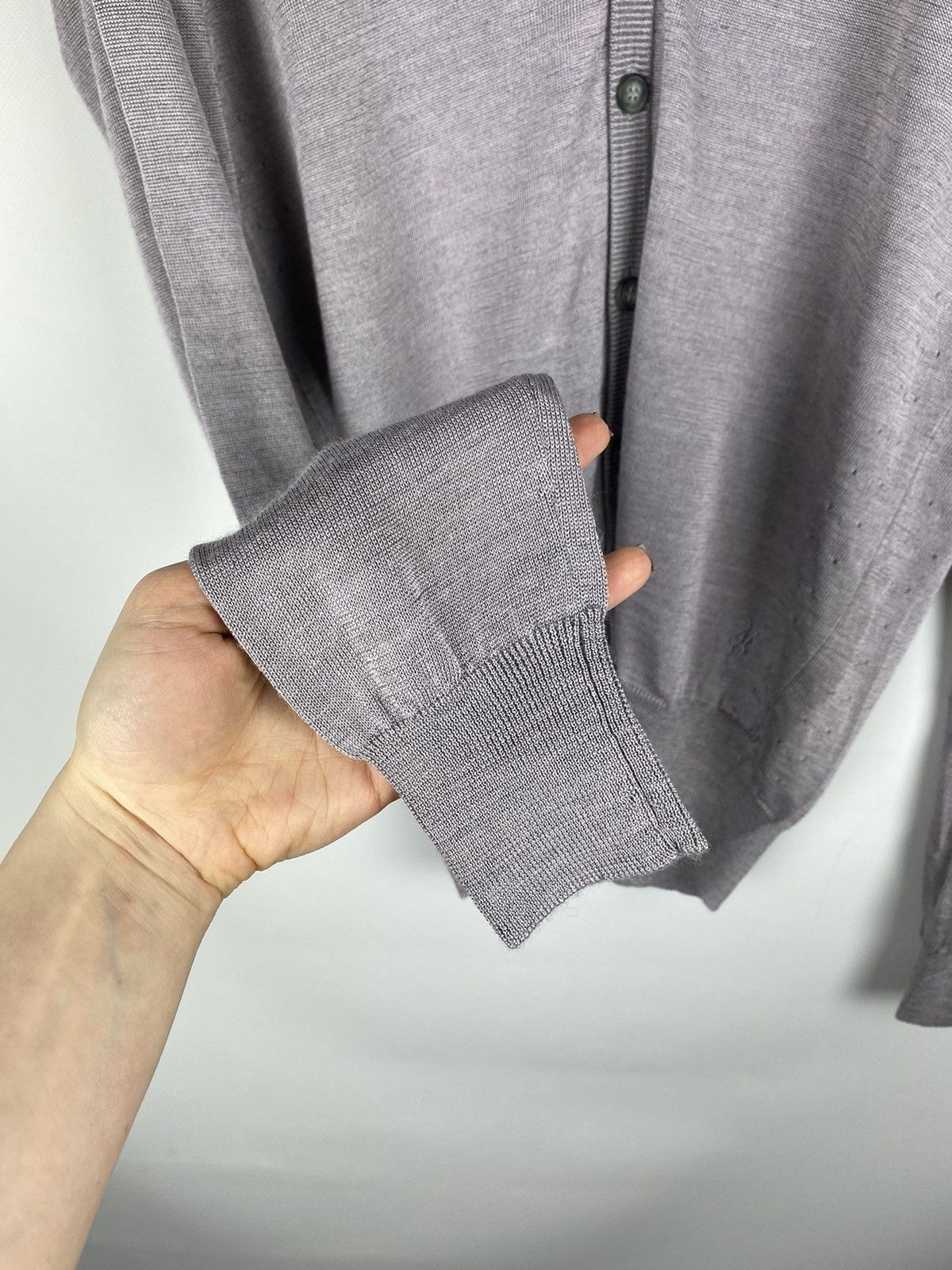 Allsaints Allsaints Shine Story wool cardigan sweater size L Size US L / EU 52-54 / 3 - 7 Thumbnail