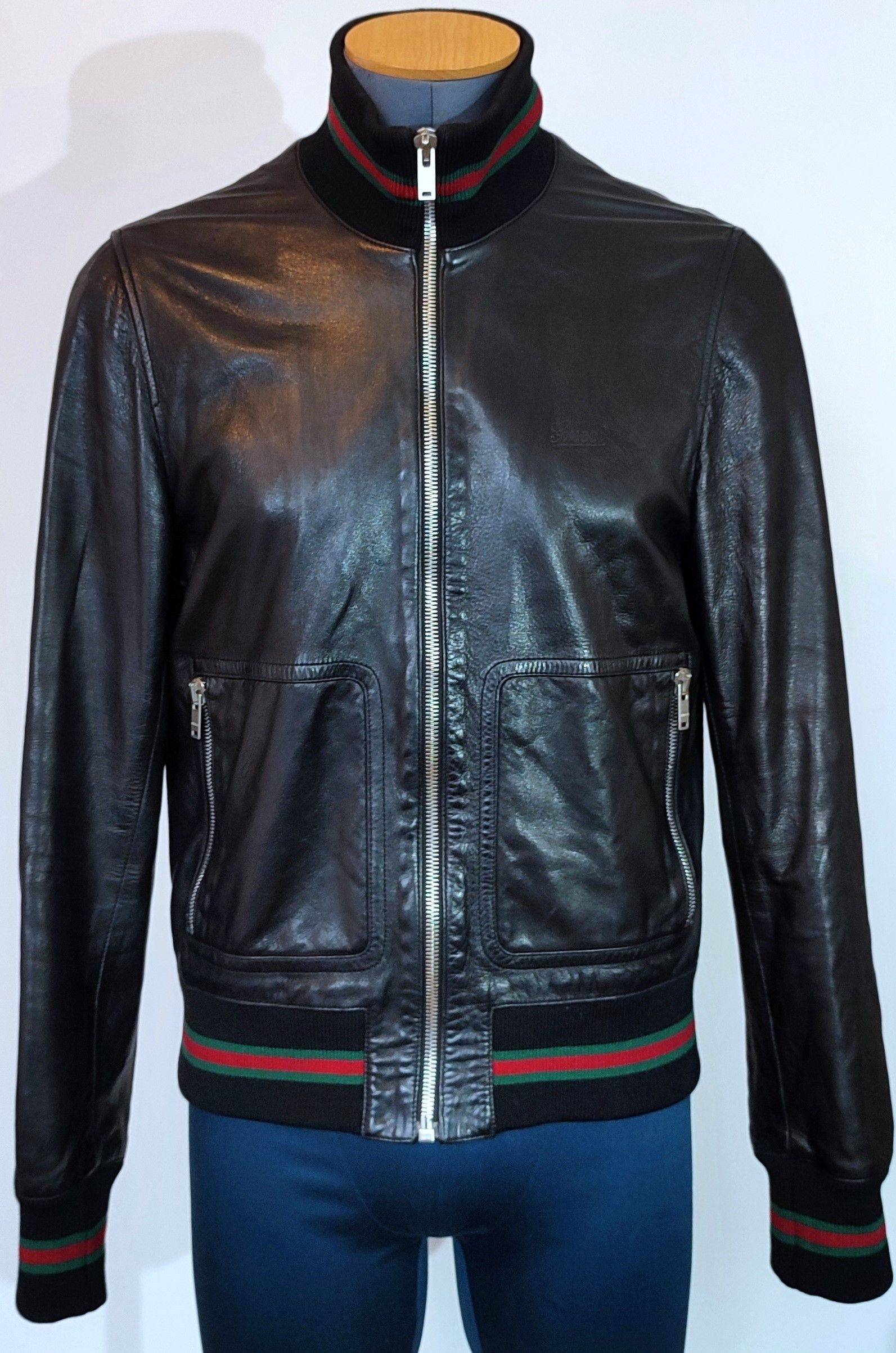Gucci Bomber Cuir Gucci comme Neuf Size US L / EU 52-54 / 3 - 7 Thumbnail