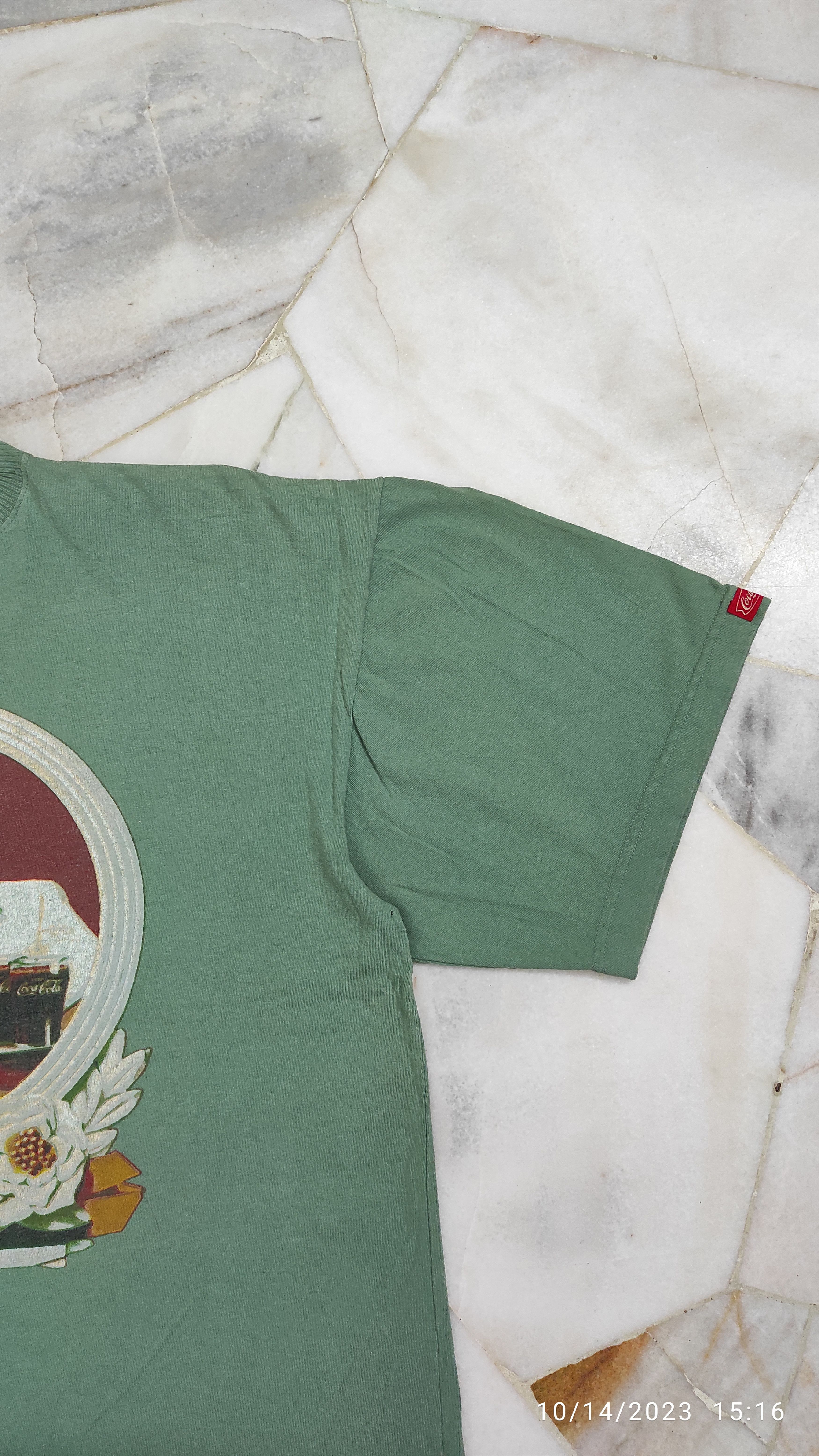 Coca Cola 1993 COCA COLA HAVE A COKE 50's AD PROMO Boxy TEE Size US L / EU 52-54 / 3 - 5 Thumbnail