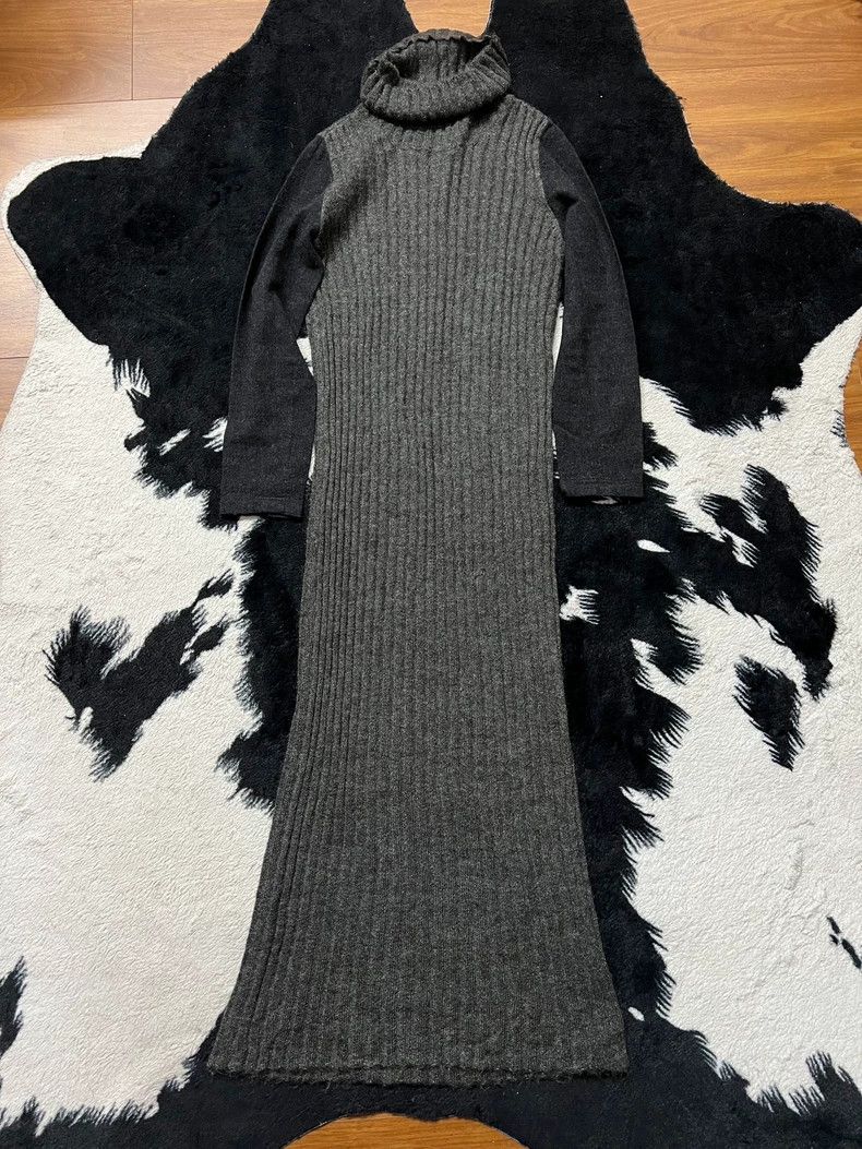 Issey Miyake Issey Miyake Grey sweater dress Size M / US 6-8 / IT 42-44 - 2 Thumbnail