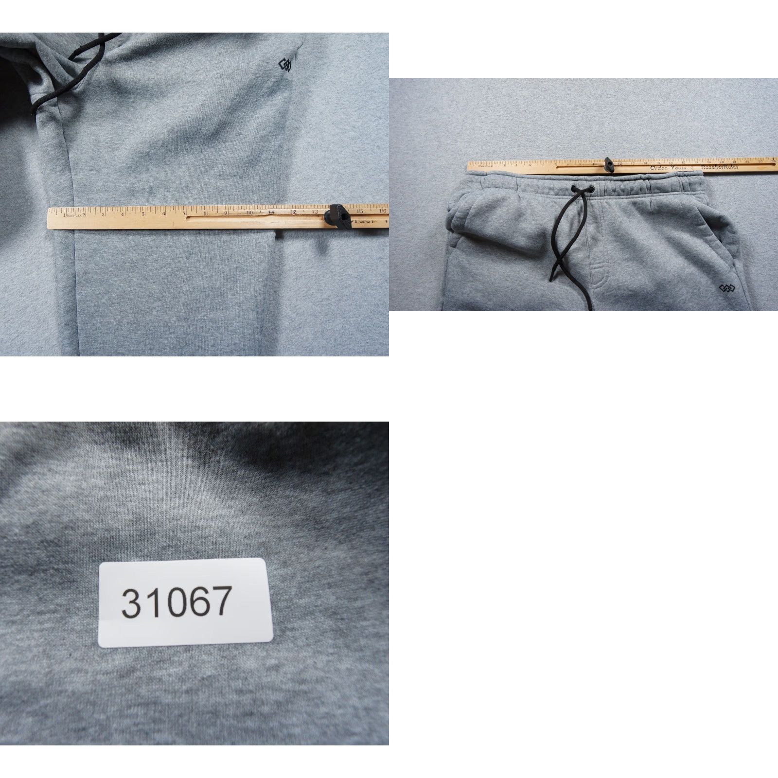 Vintage Leg3nd Pants Mens XLarge Gray Sweatpants Jogger Fleece Active Casual Legend Mens Regular Size Gray Pants Leg3nd Symptoms Size US 31 - 9 Thumbnail