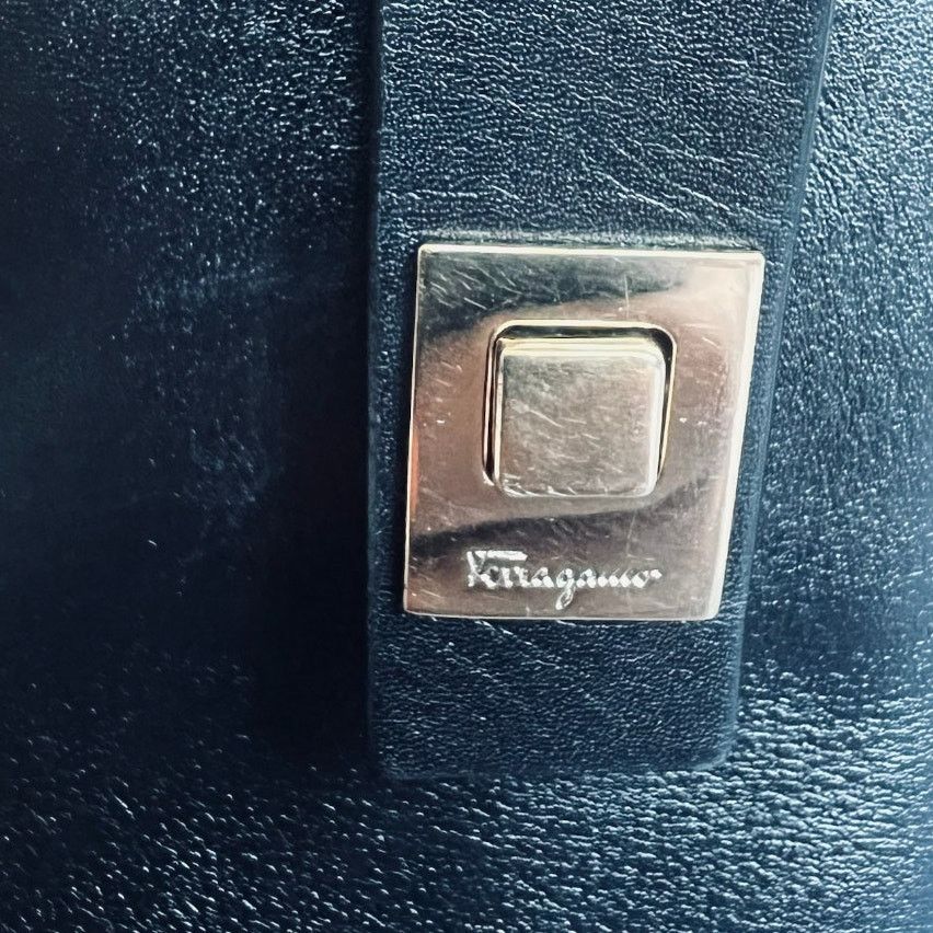 Salvatore Ferragamo Salvatore Ferragamo Black Bag Tote Size ONE SIZE - 10 Thumbnail