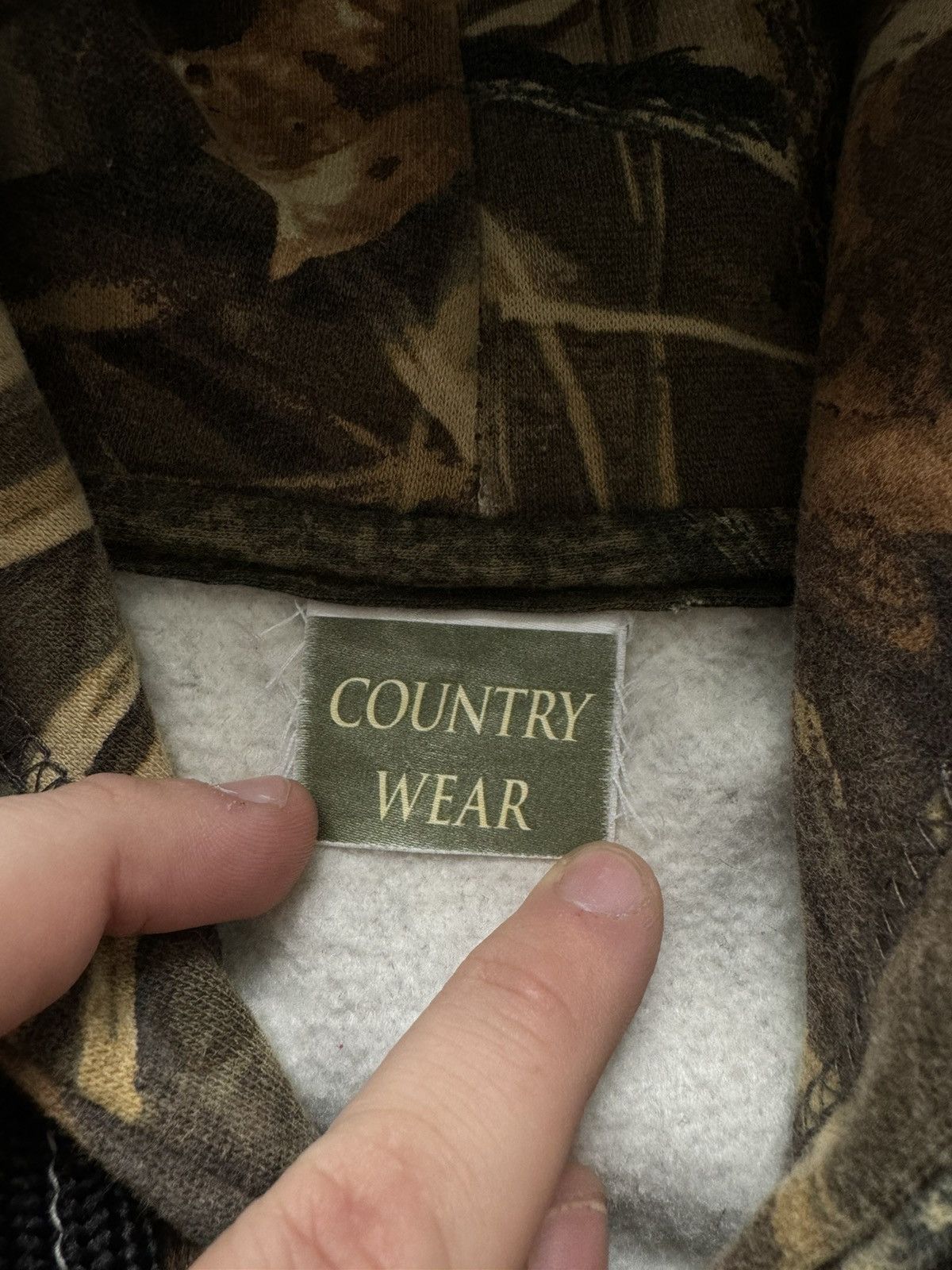 Realtree Vintage Real Tree Camo Woodland Zip Hoodie Boxy Fit Y2K Size US XL / EU 56 / 4 - 8 Thumbnail