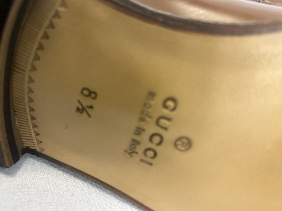 Gucci Gucci - Interlocking G leather loafers Size US 8.5 / EU 41-42 - 12 Thumbnail