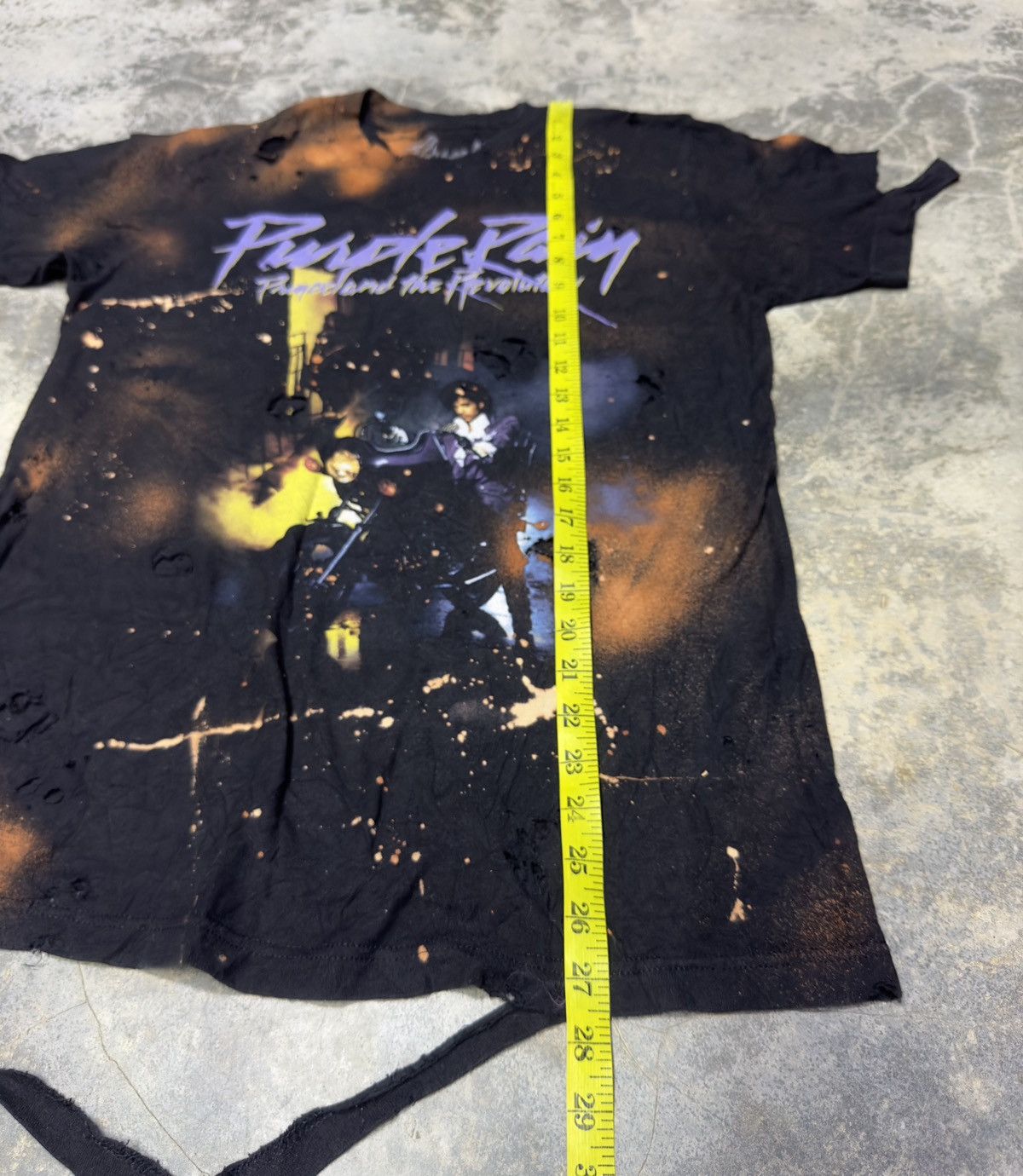 Band Tees × Prince Distressed Vintage Style Prince Purple Rain Very Rare Size US M / EU 48-50 / 2 - 22 Thumbnail