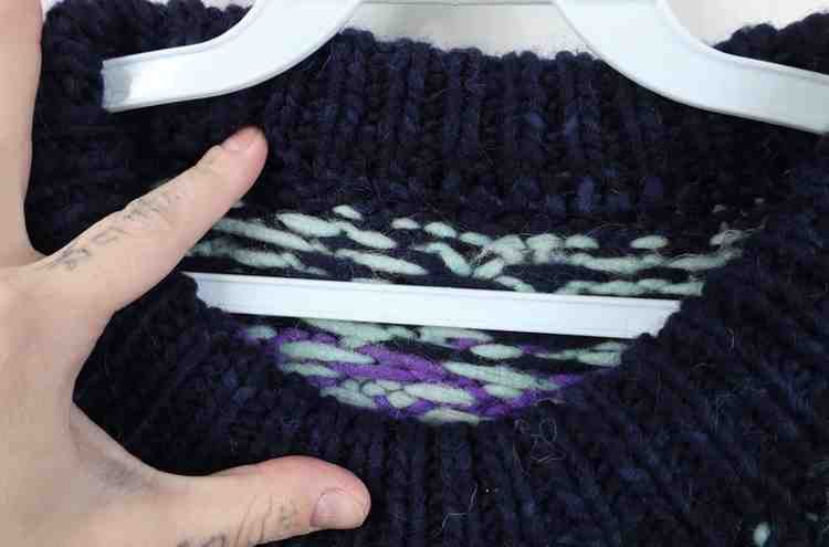 Vintage Vintage 50s 60s Cowichan Wool Knit Fair Isle Sweater Size US L / EU 52-54 / 3 - 7 Thumbnail