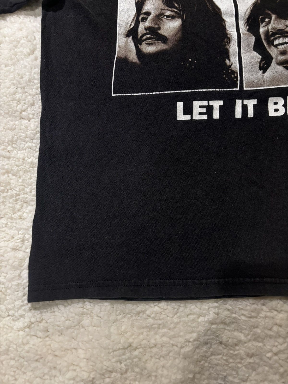 Other Men’s black let it be t-shirts0520 Size US L / EU 52-54 / 3 - 7 Thumbnail
