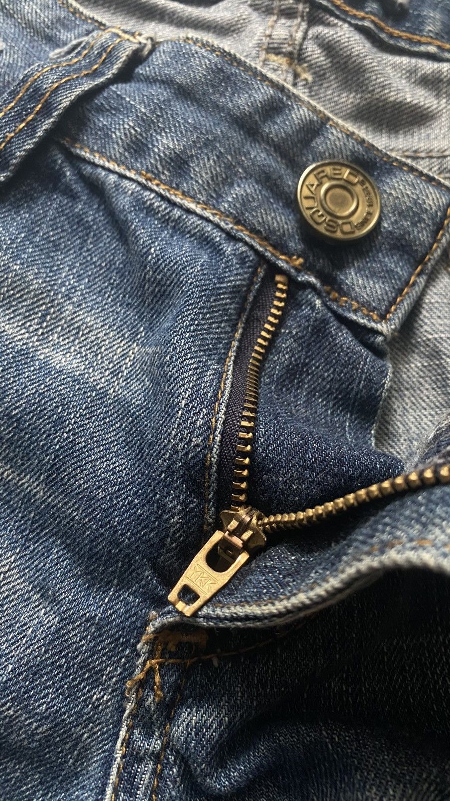 Dsquared2 Vintage Dsquared2 Y2k Flared bootcut Denim Jeans Embroidery Size 29" - 7 Thumbnail