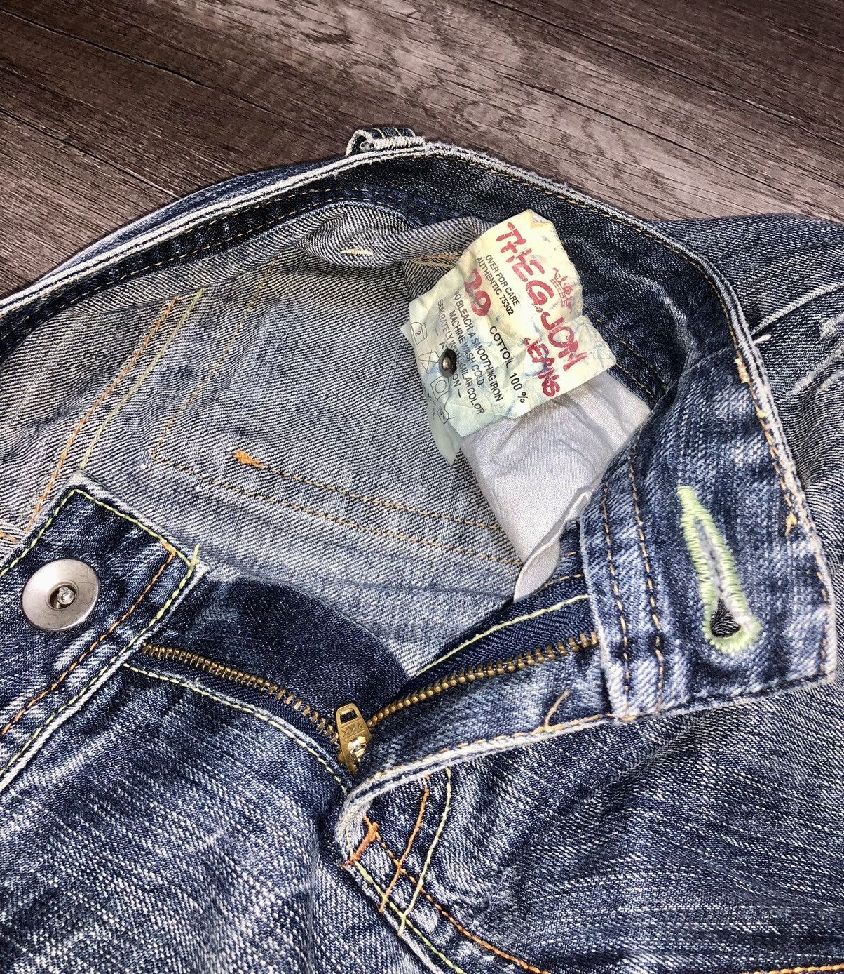 Designer × Japanese Brand VINTAGE THE G.JON JEANS DENIM Size US 32 / EU 48 - 14 Thumbnail