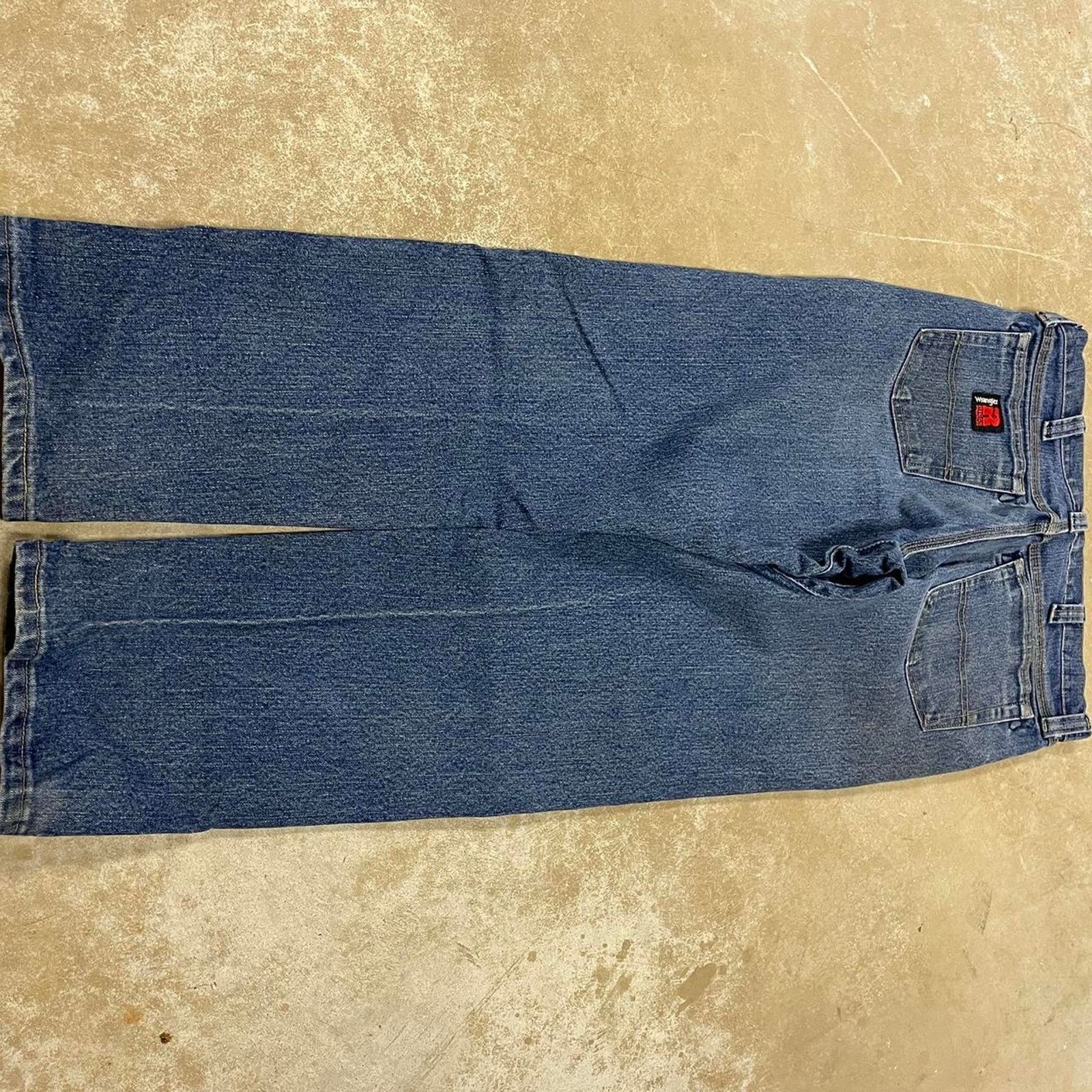 Wrangler Wrangler rugged blue denim jeans Size 34x30 Size US 34 / EU 50 - 4 Thumbnail